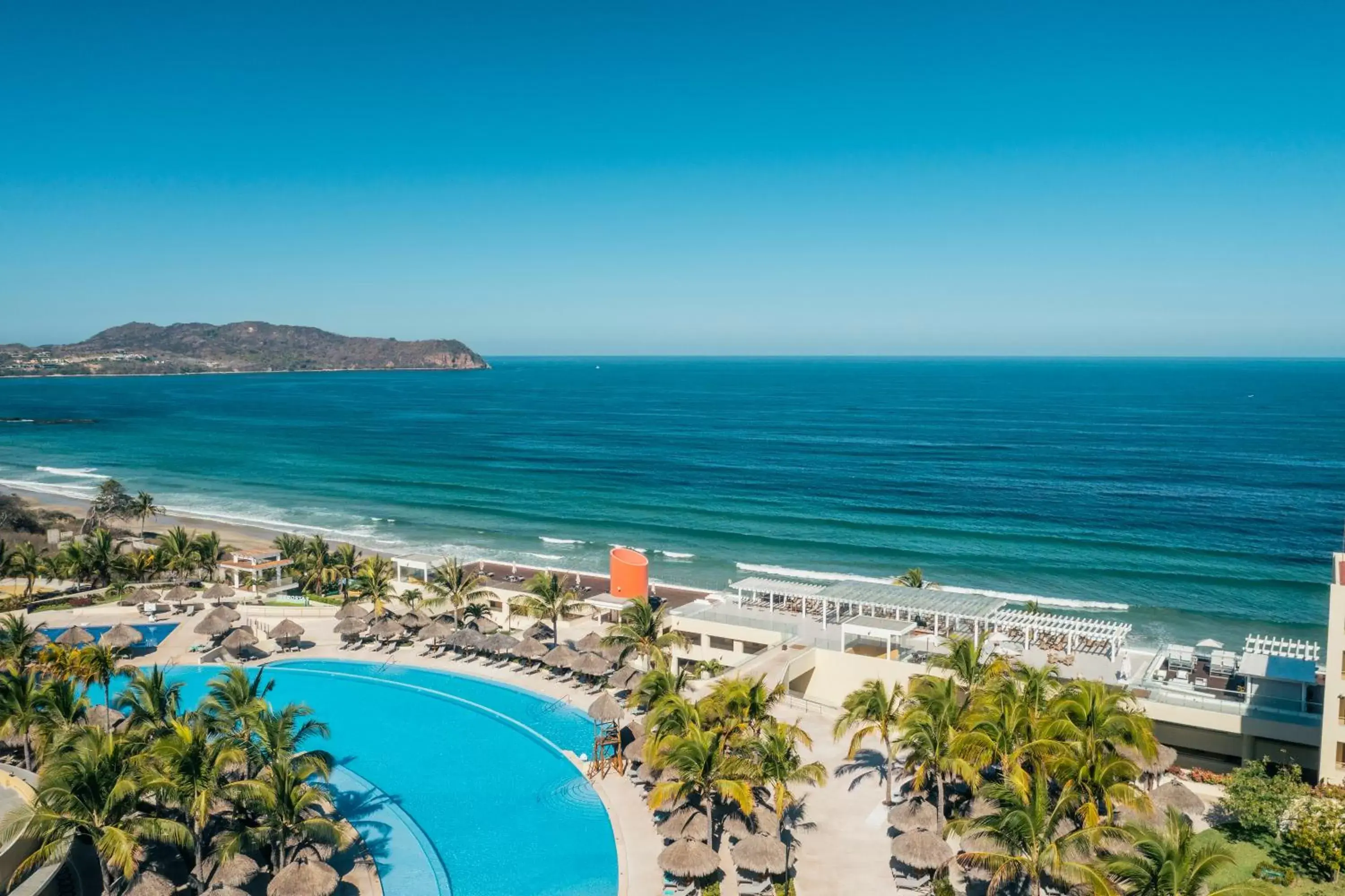 Bird's eye view, Pool View in Iberostar Selection Playa Mita