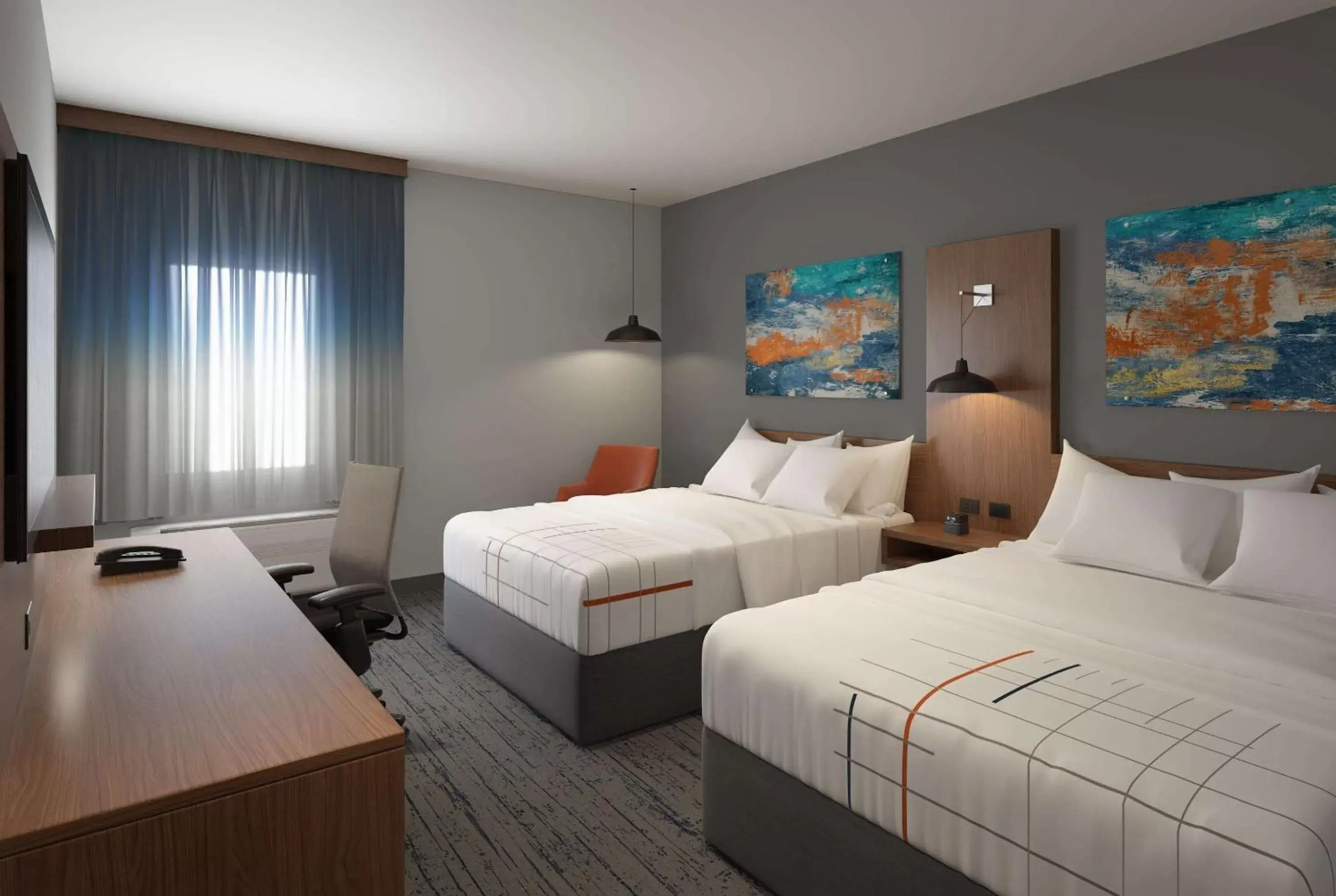 Queen Room with Two Queen Beds - Mobility Access/Non-Smoking in La Quinta Inn & Suites Limon by Wyndham
