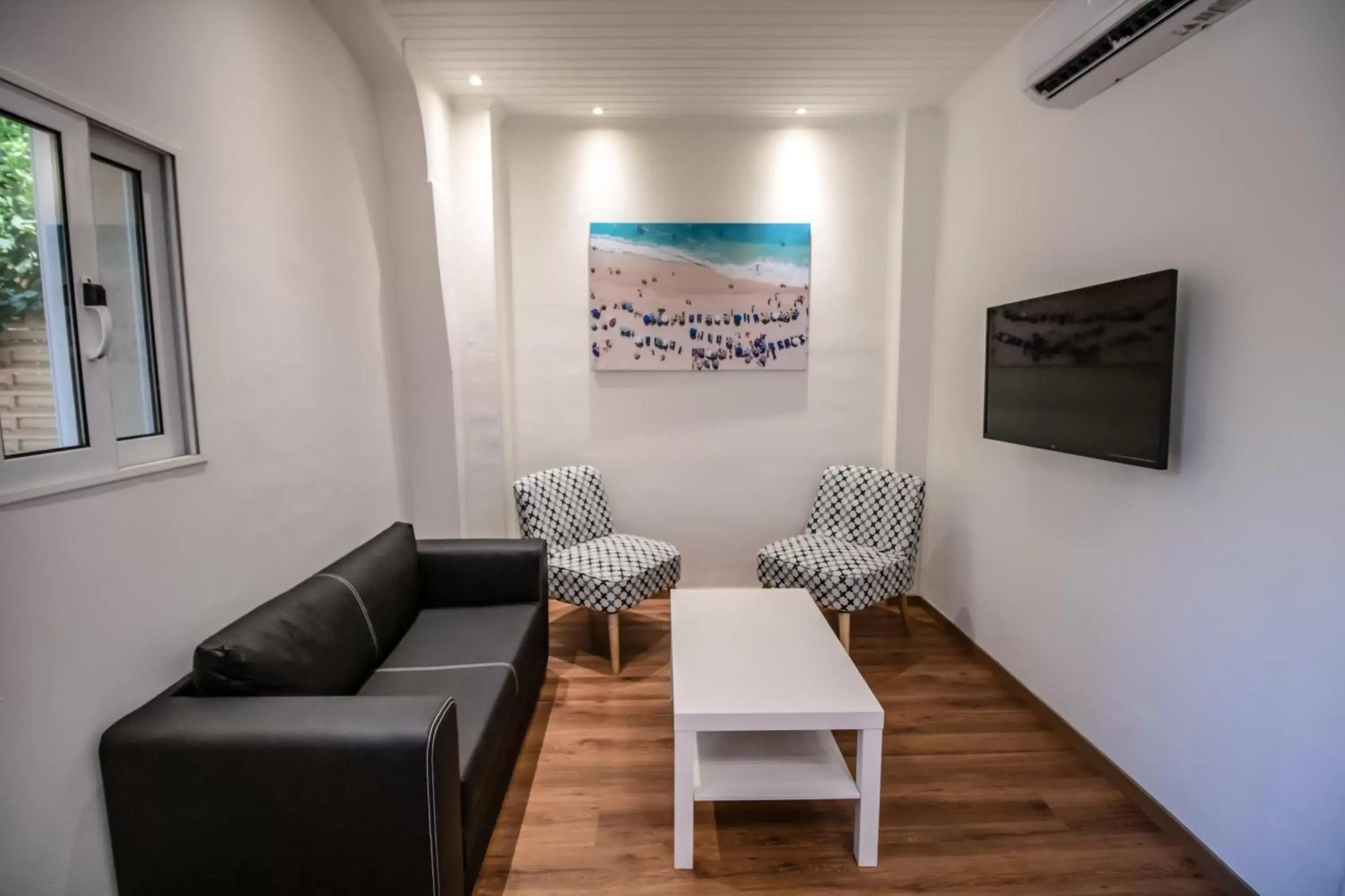 Seating Area in Levkosh Apartments at Lefkada's Heart