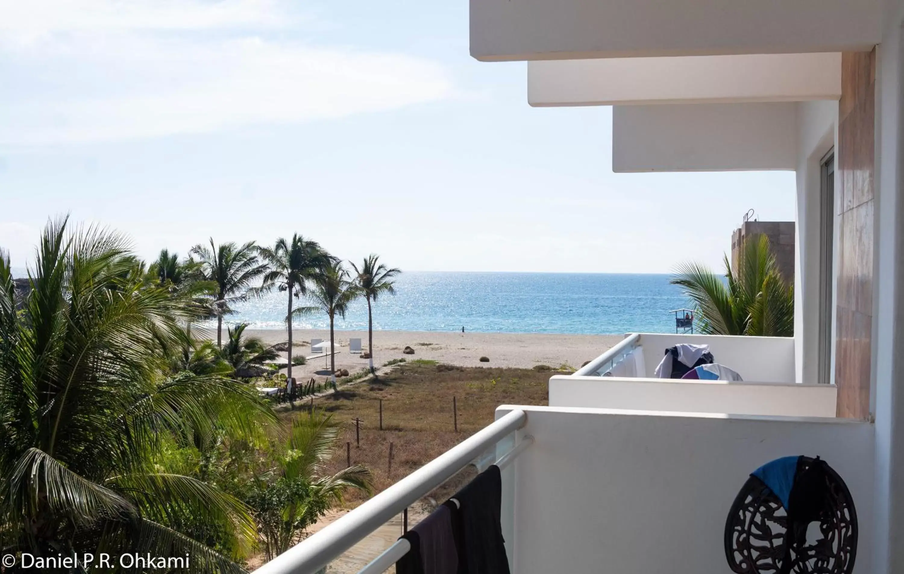 Balcony/Terrace, Sea View in Hotel Casa Pridda