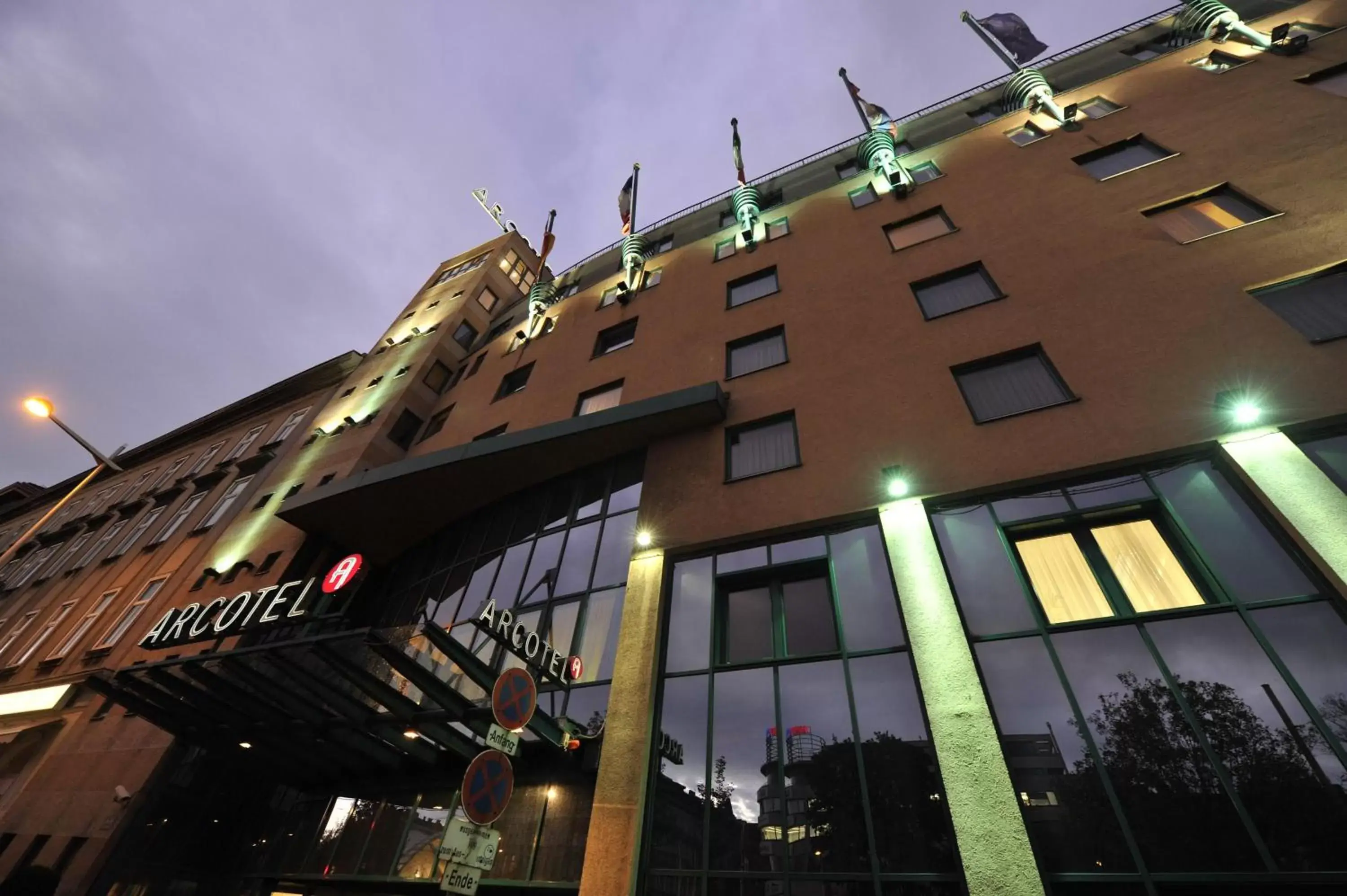 Property building in ARCOTEL Wimberger Wien Property building in ARCOTEL Wimberger Wien