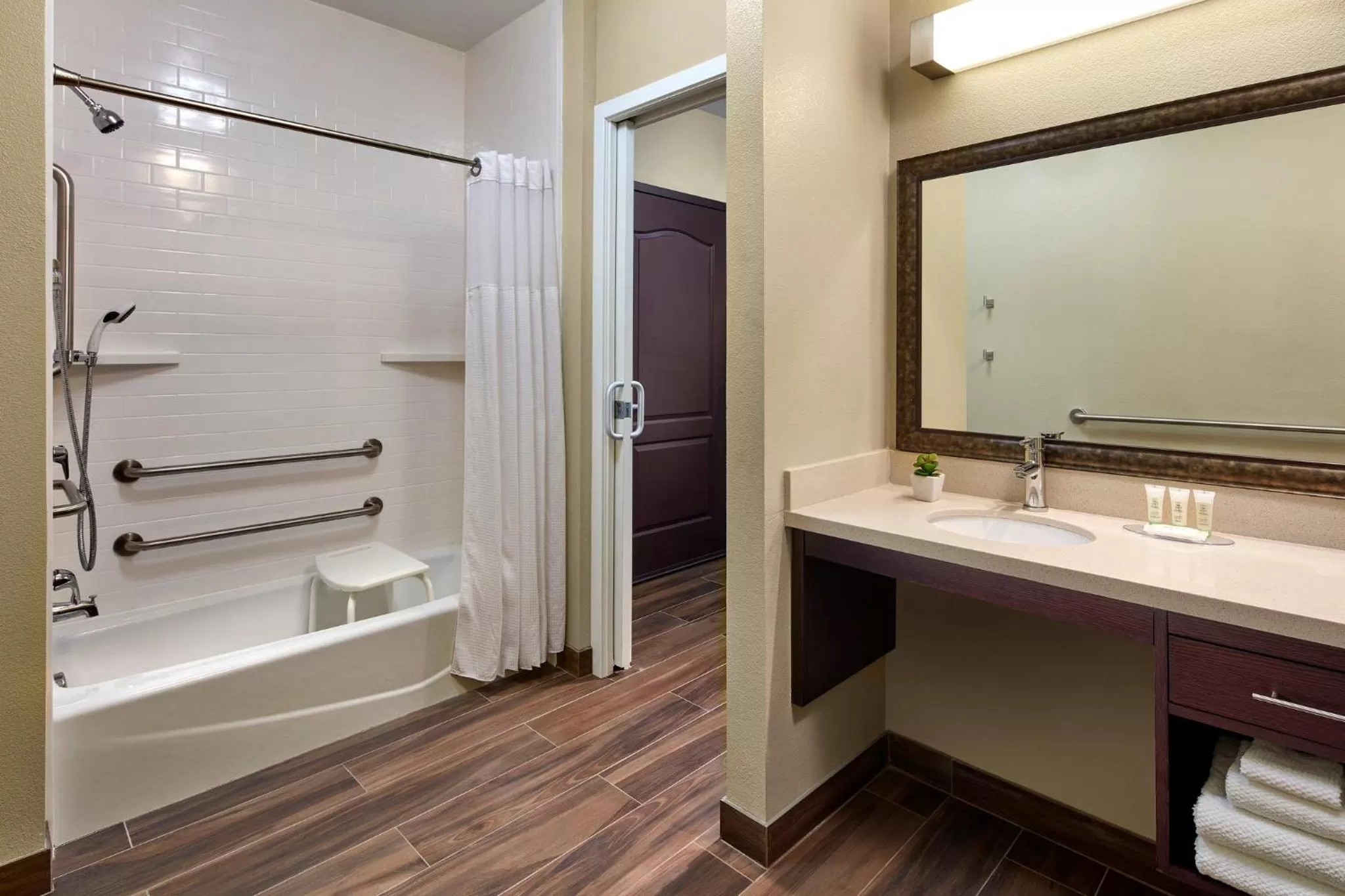 Bathroom in Staybridge Suites Anaheim At The Park by IHG
