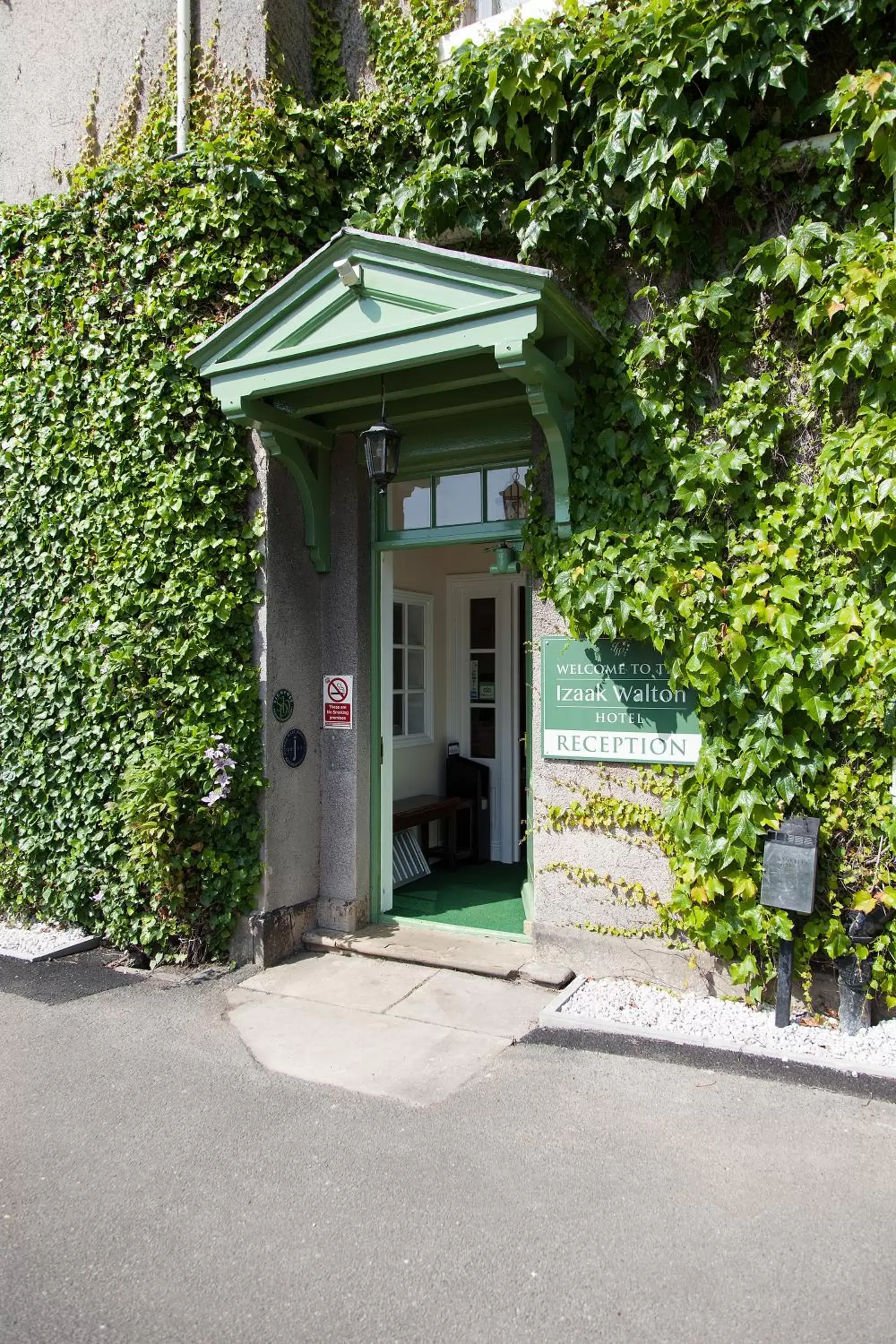 Facade/entrance in The Izaak Walton Country House Hotel