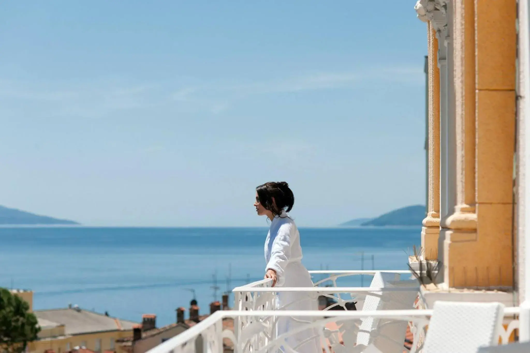 Balcony/Terrace in BRISTOL Hotel Opatija