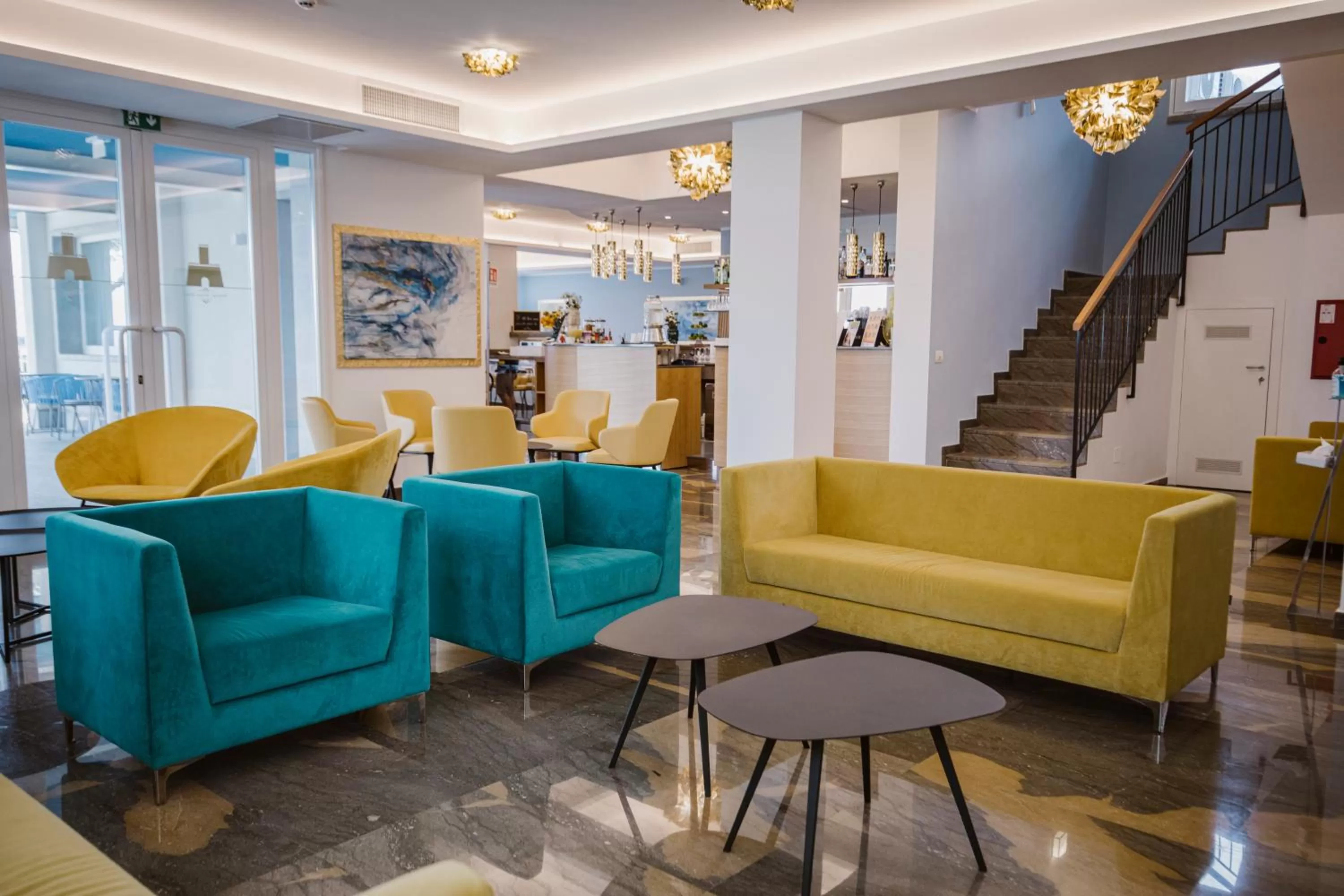 Lobby or reception in Principe Alogna Hotel & SPA