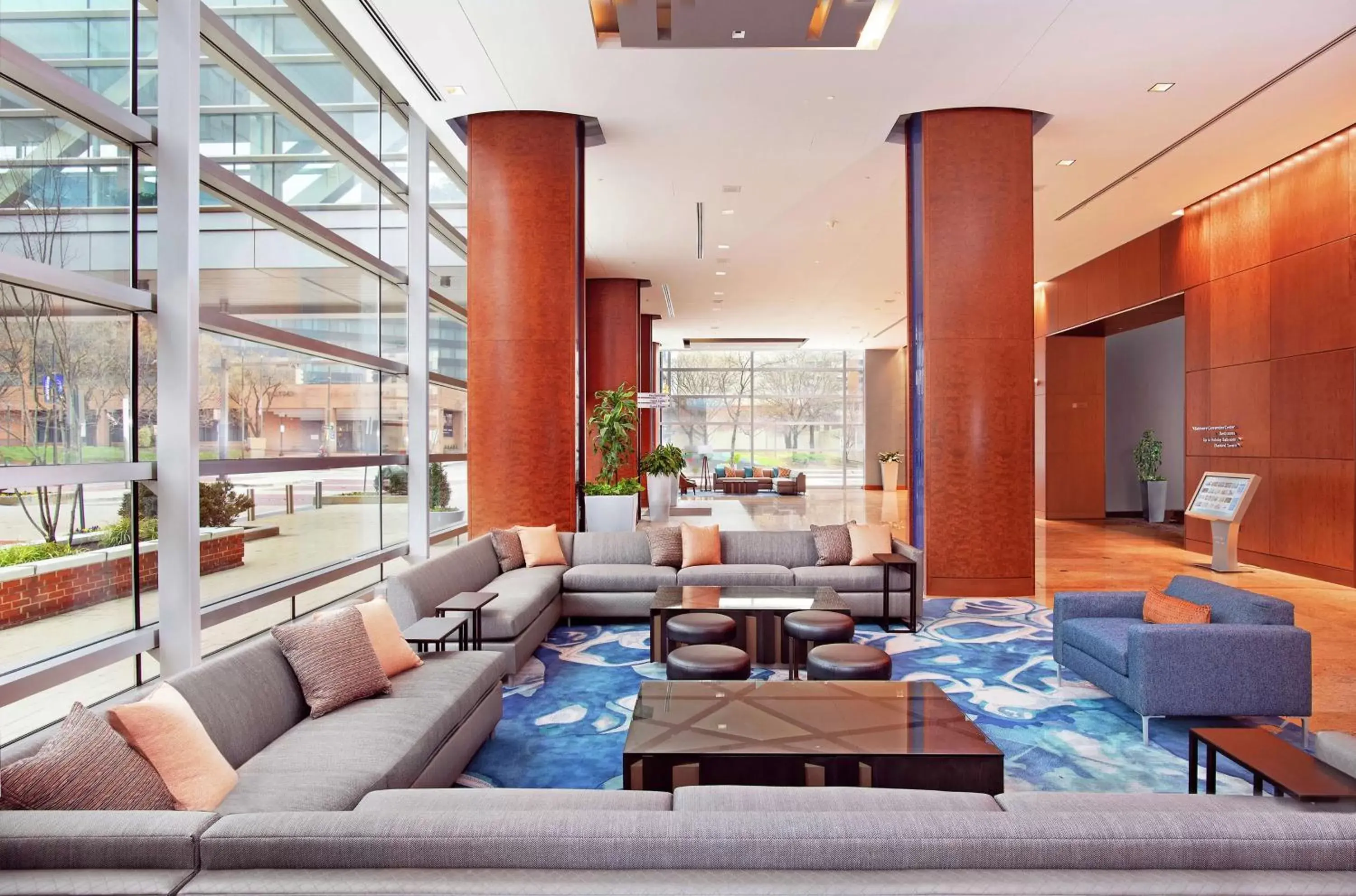 Lobby or reception in Hilton Baltimore Inner Harbor Lobby or reception in Hilton Baltimore Inner Harbor
