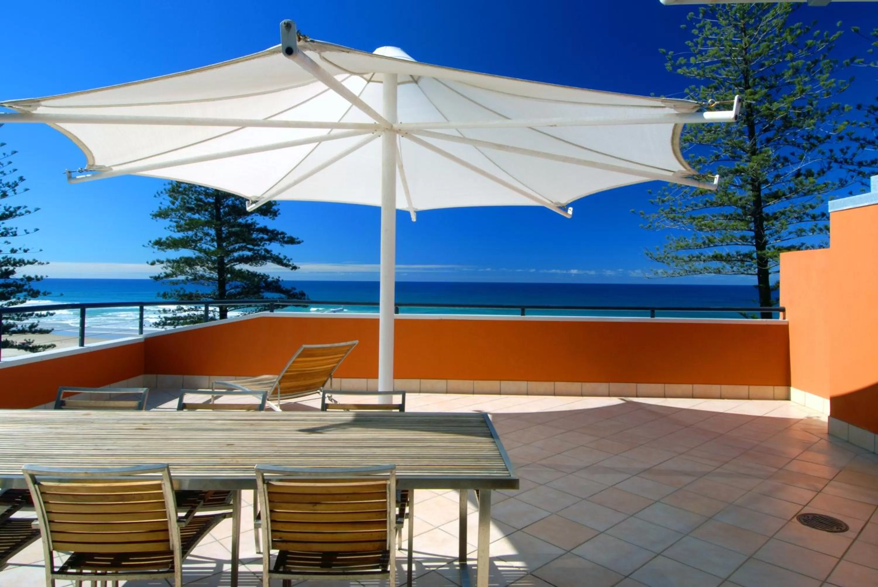 Patio in The Beach Retreat Coolum