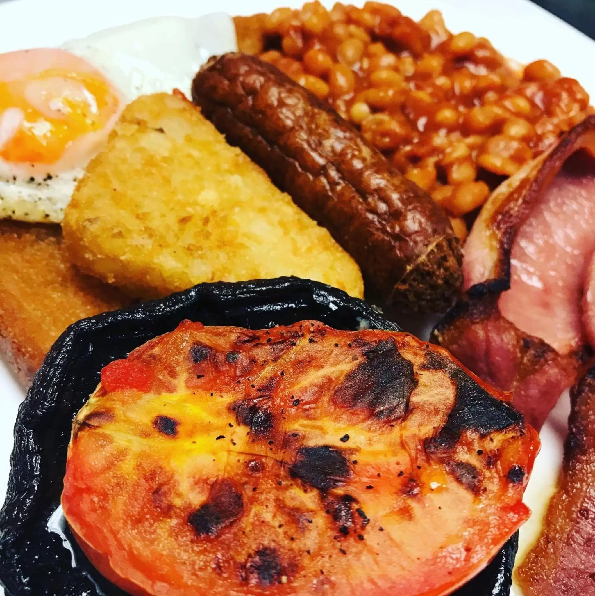 Food close-up in Griffin Inn