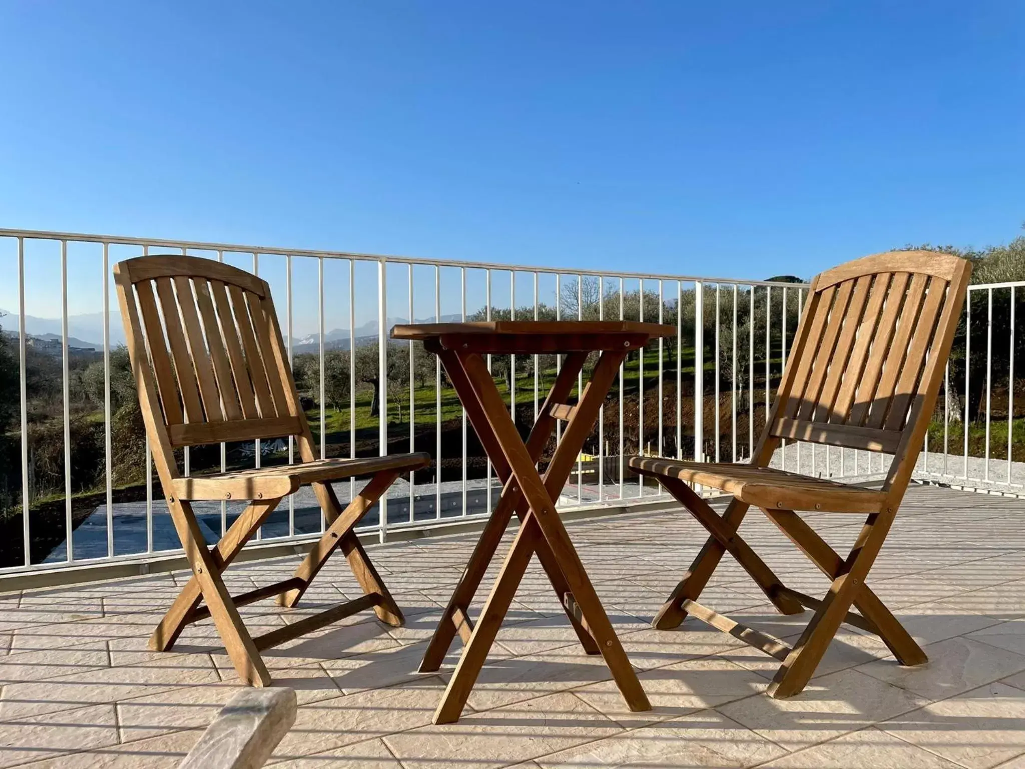 Balcony/Terrace in Agriturismo Le Masciare