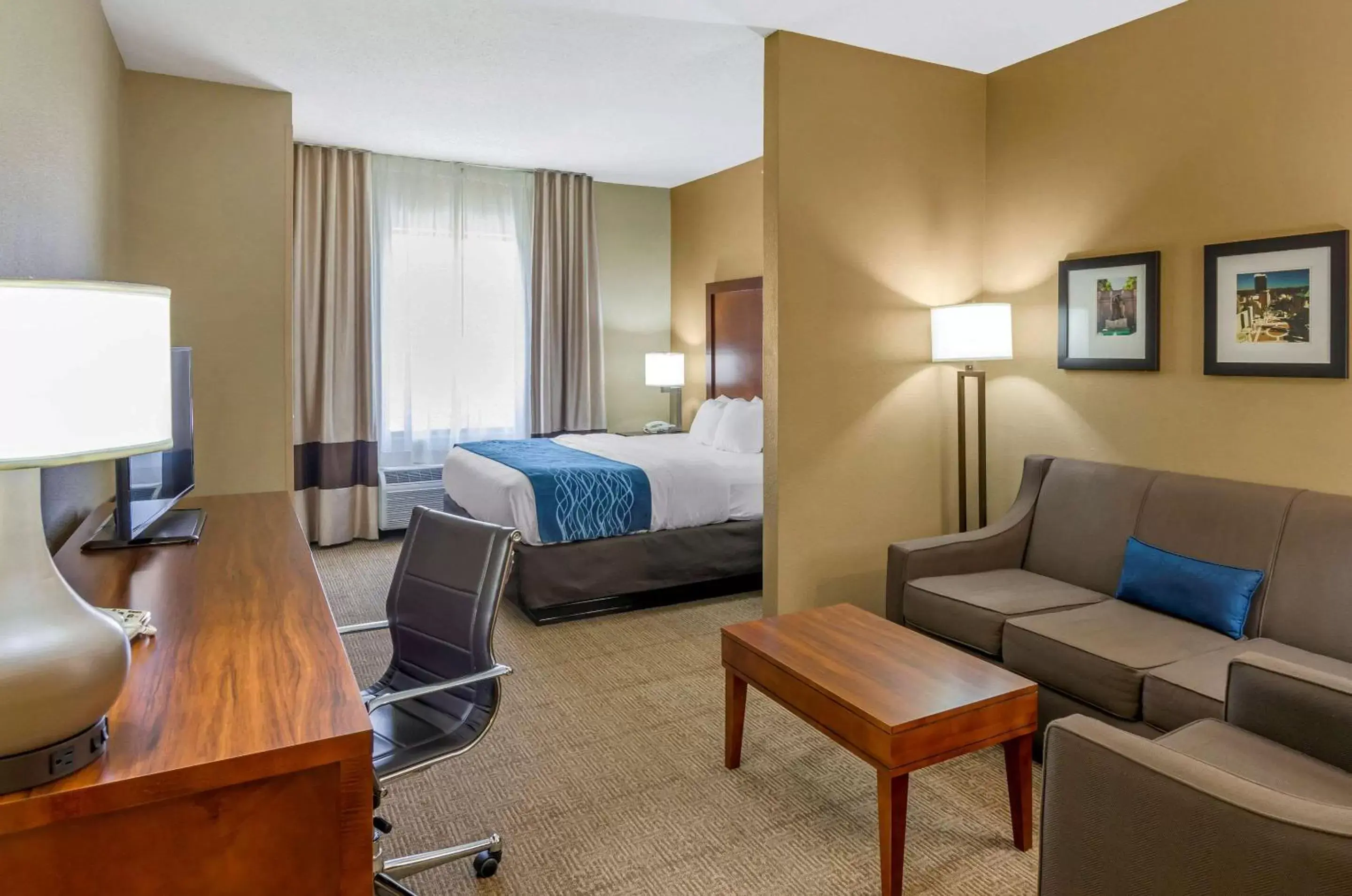 Photo of the whole room in Comfort Inn & Suites Lynchburg Airport - University Area