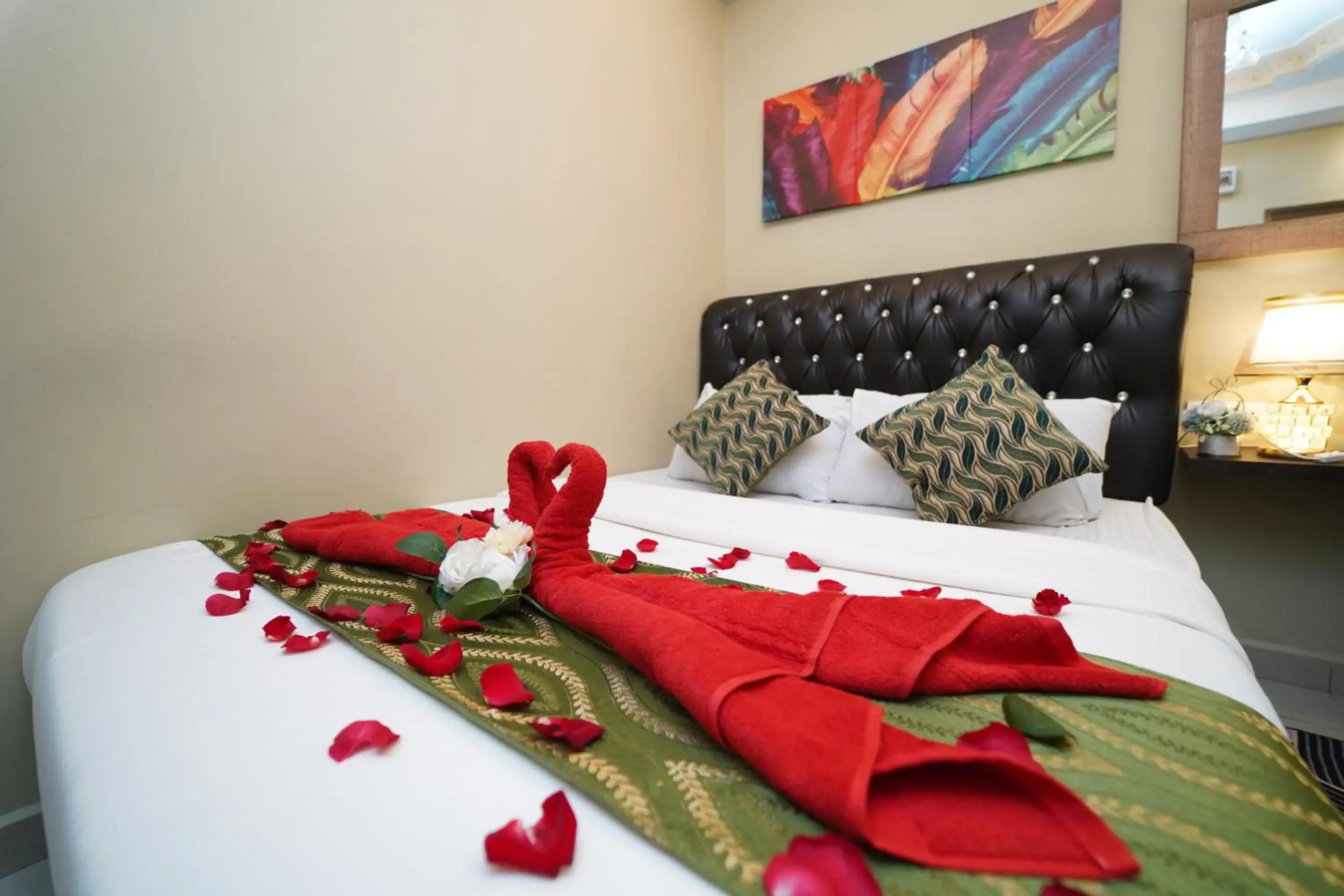 Bed in Ghazrin's Classic Hotel JB Bed in Ghazrin's Classic Hotel JB