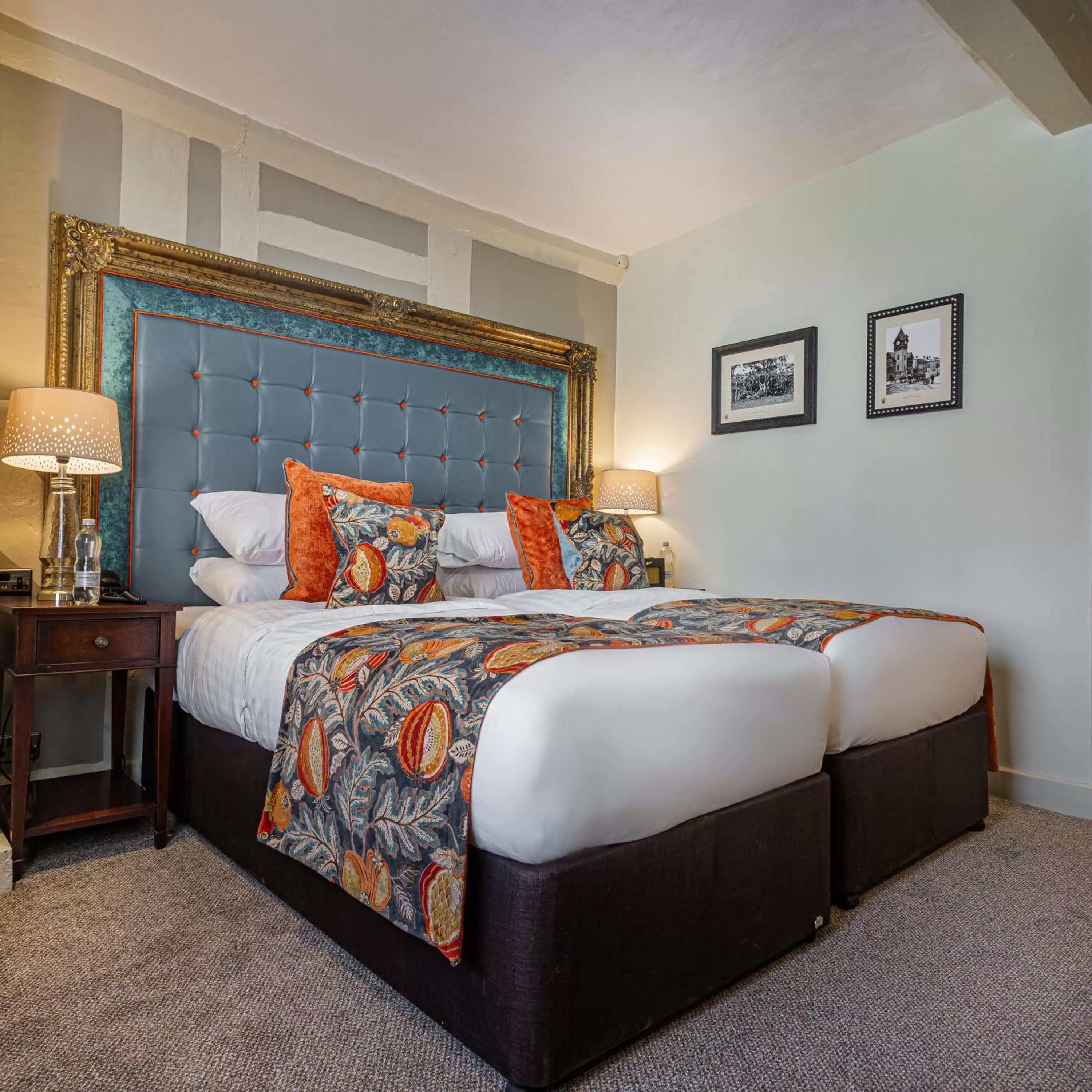 Bedroom, Bed in The Feathers Hotel, Ledbury - The Coaching Inn Group