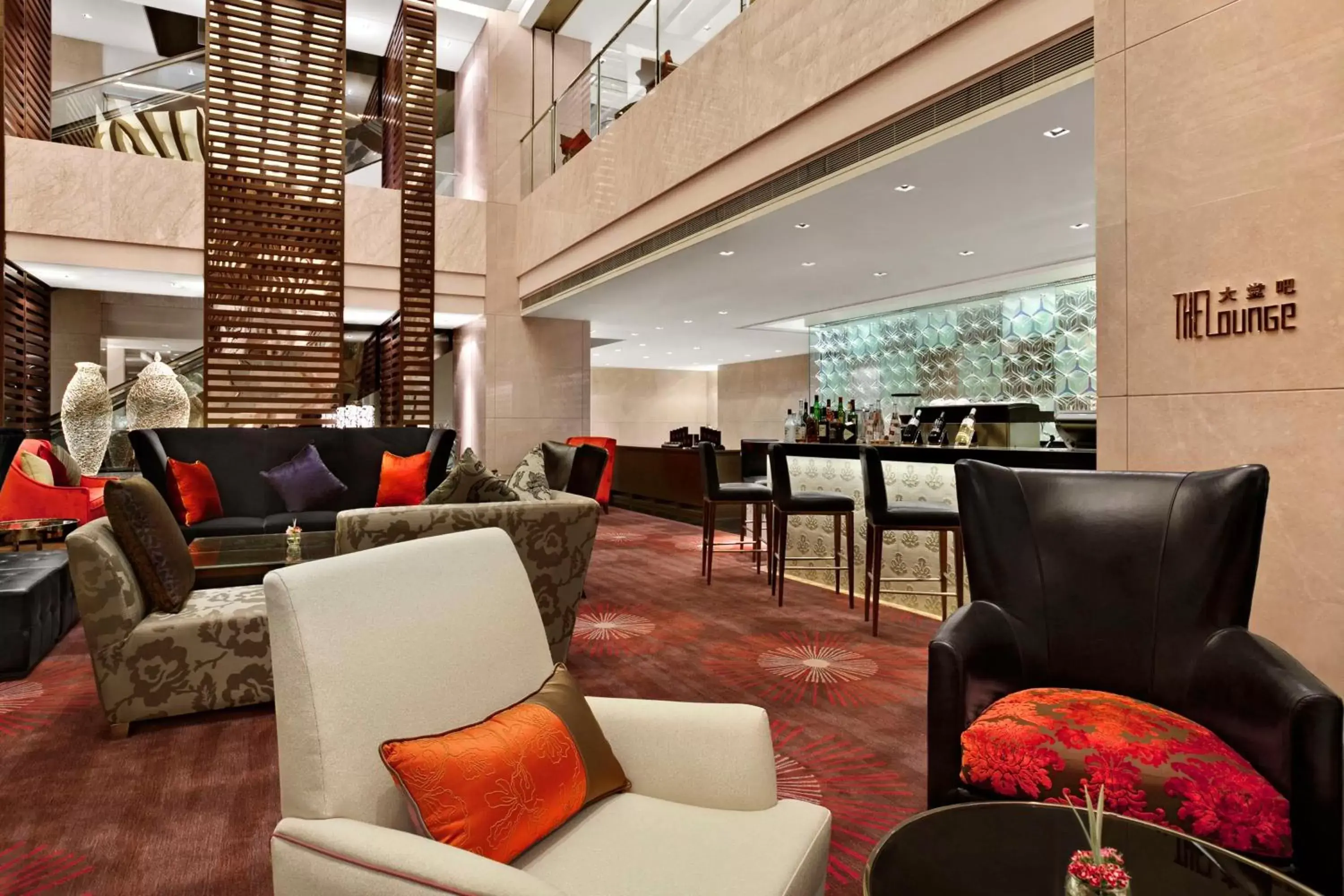 Lobby or reception, Restaurant/Places to Eat in Kempinski Hotel Chongqing