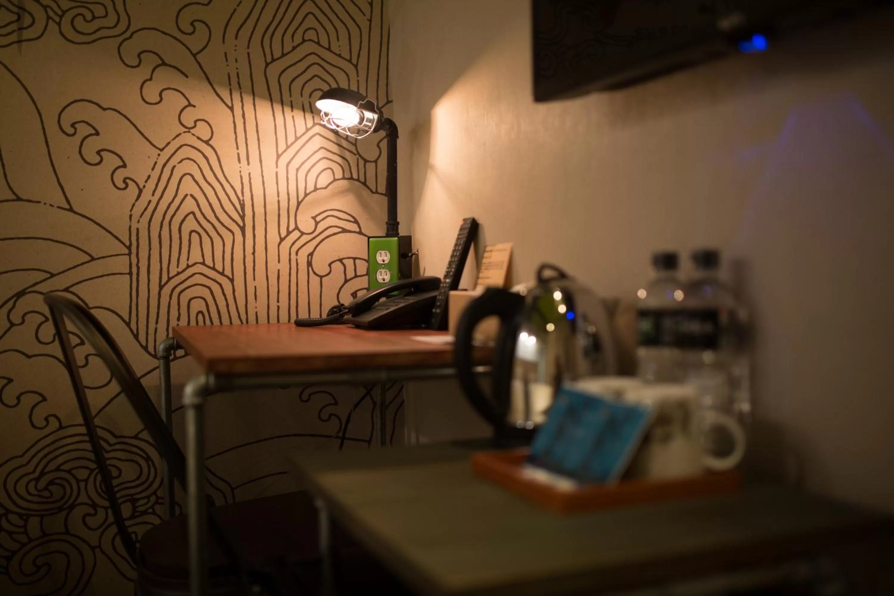 Decorative detail in Cho Hotel