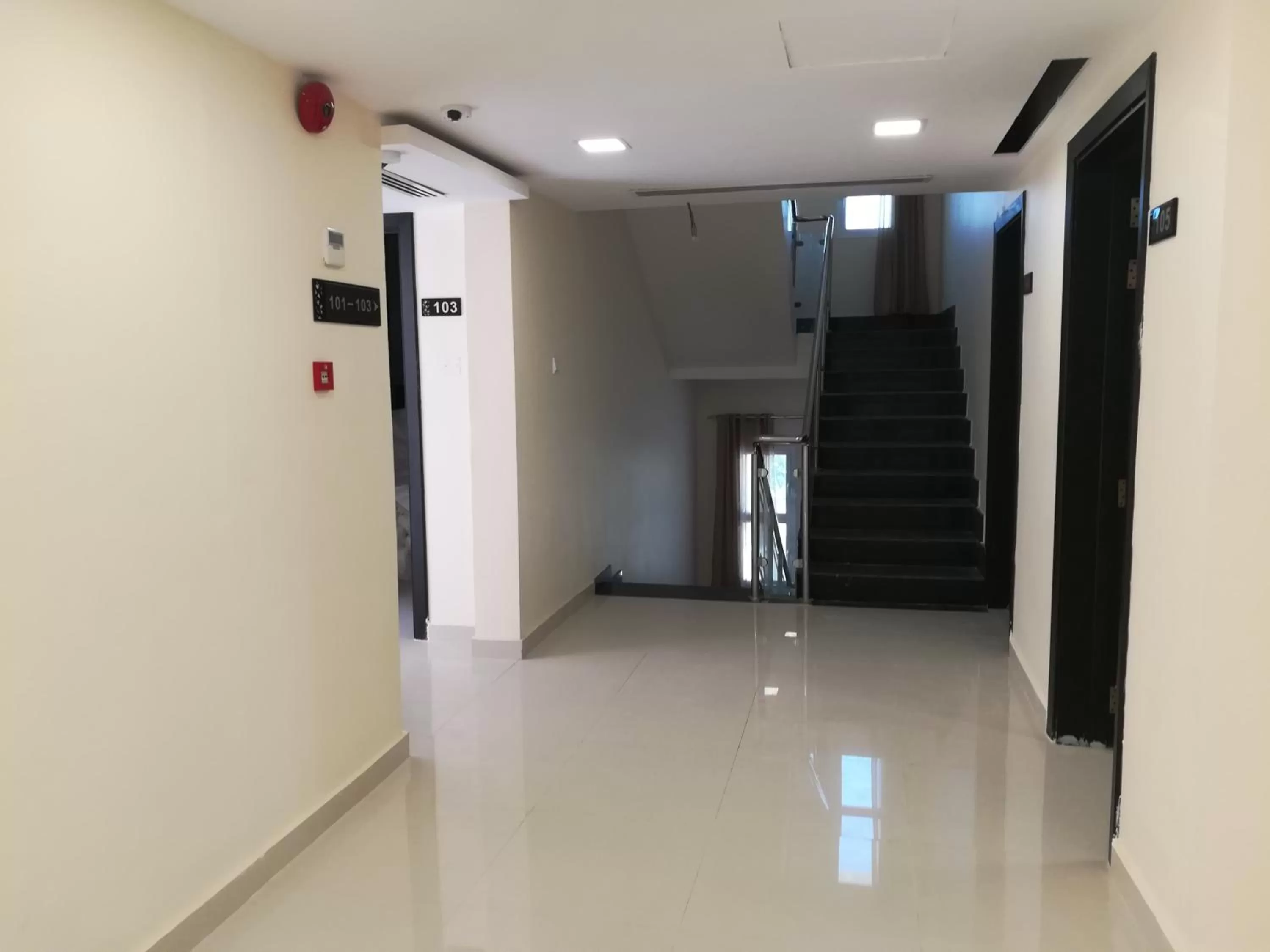 Property building in Tanuf Residency Hotel