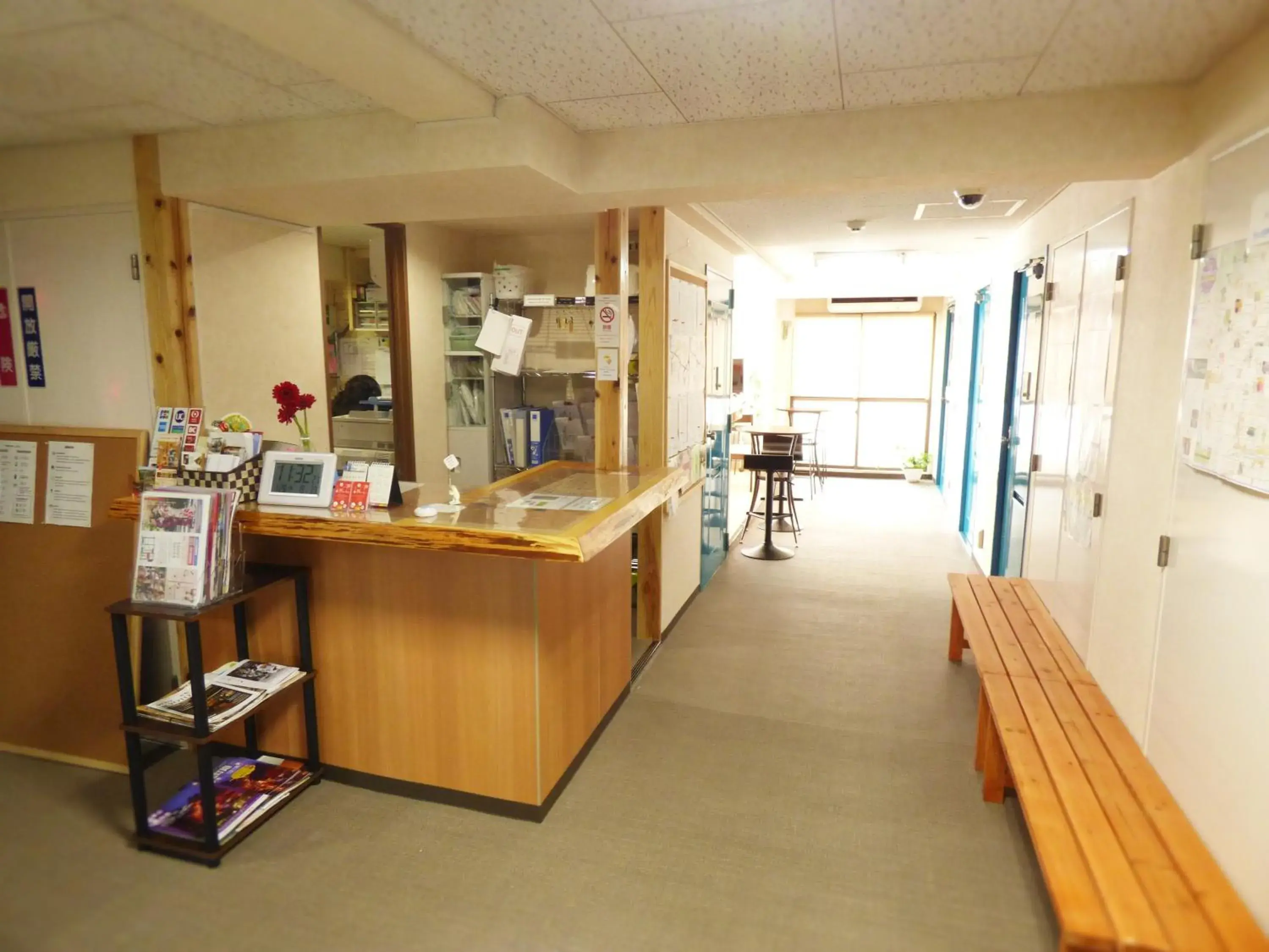 Lobby or reception in Kyoto Uraraka Guest House