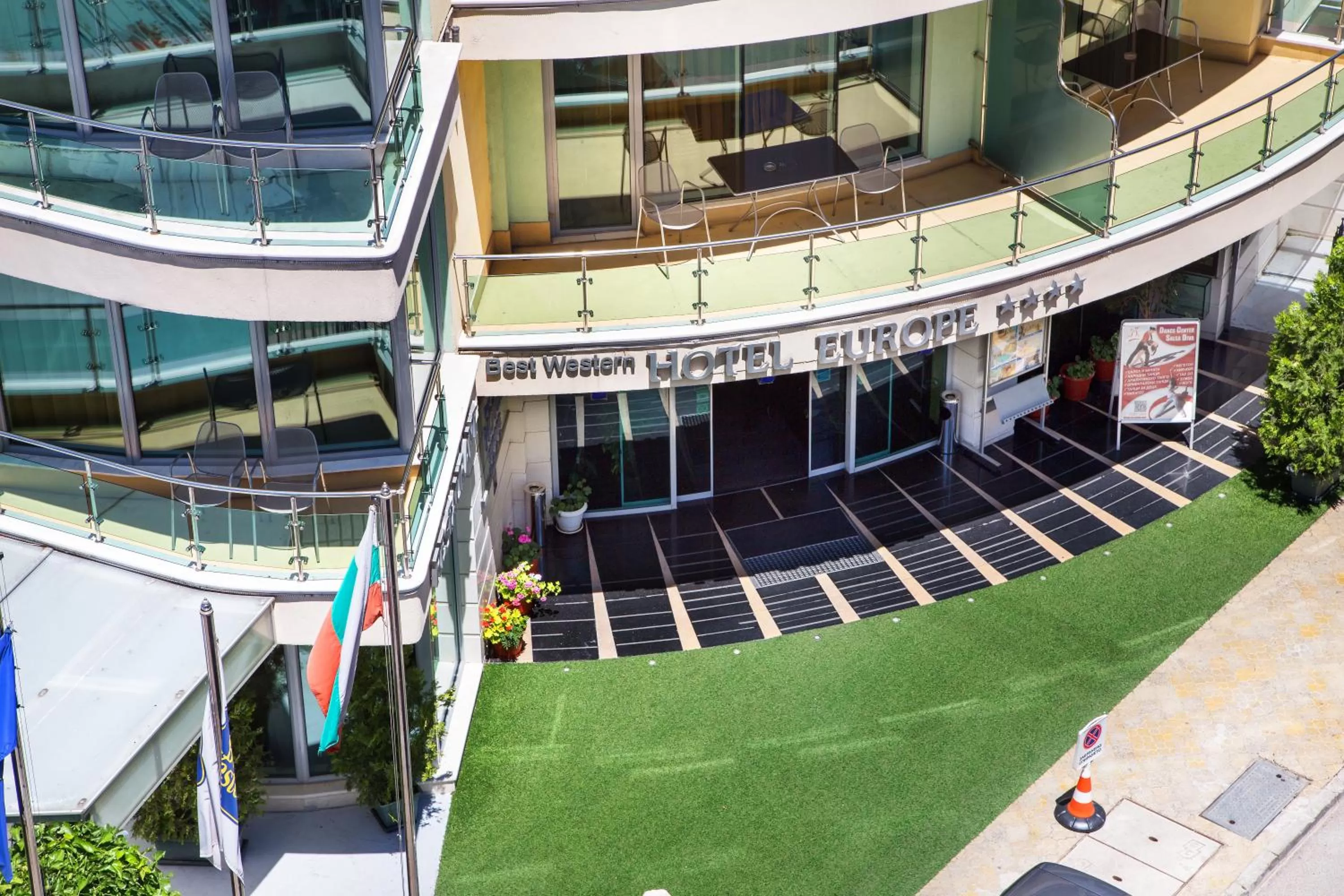 Facade/entrance in Europe Hotel