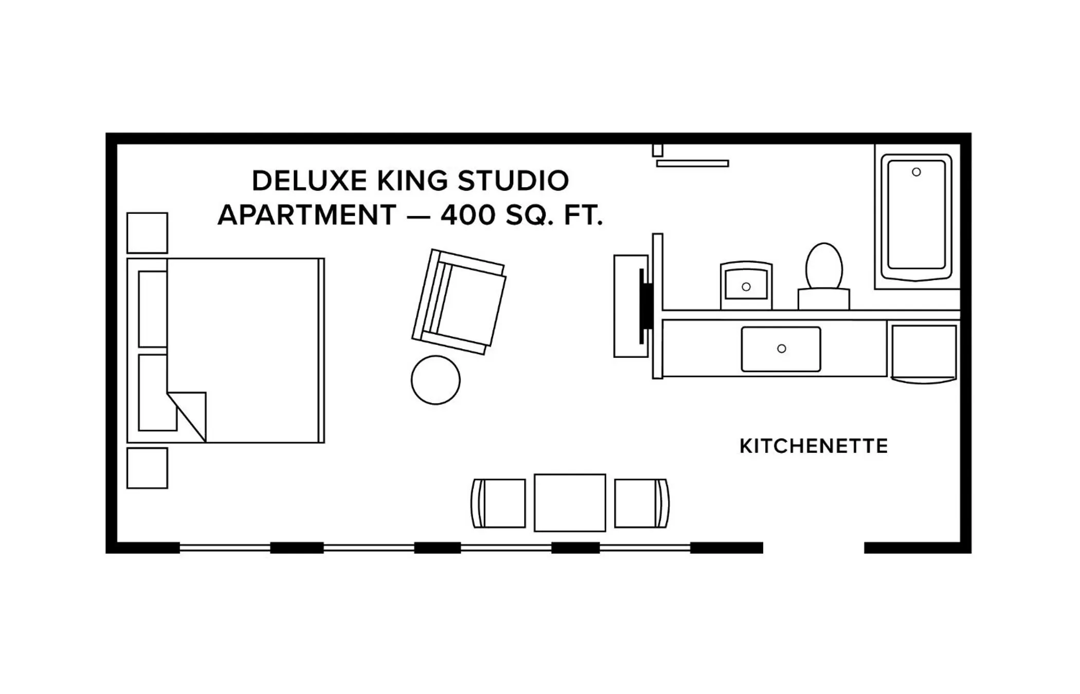 Floor plan in THE INN DOWNTOWN - Portsmouth, NH
