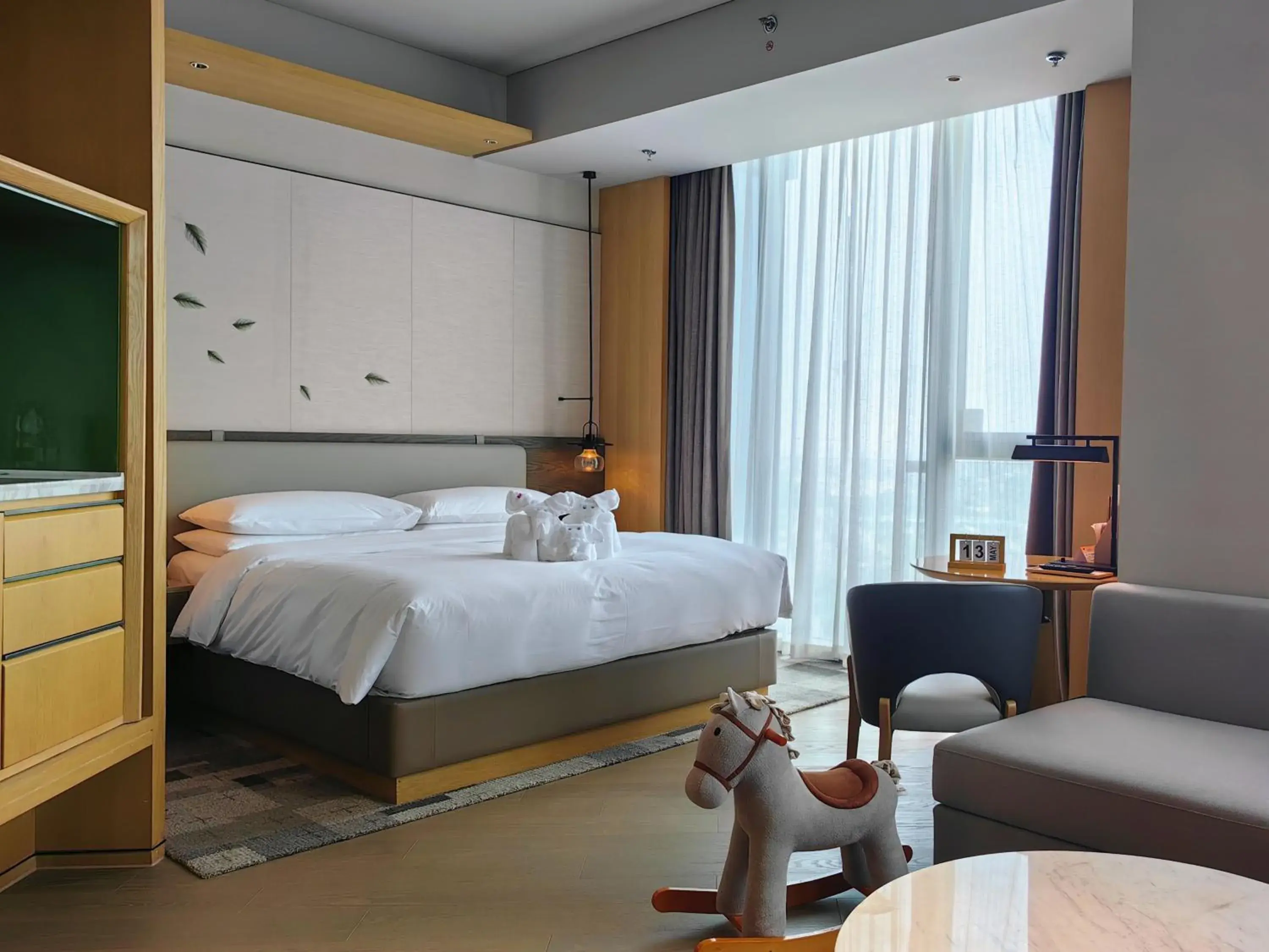 Bedroom, Bed in Liyang Marriott Hotel
