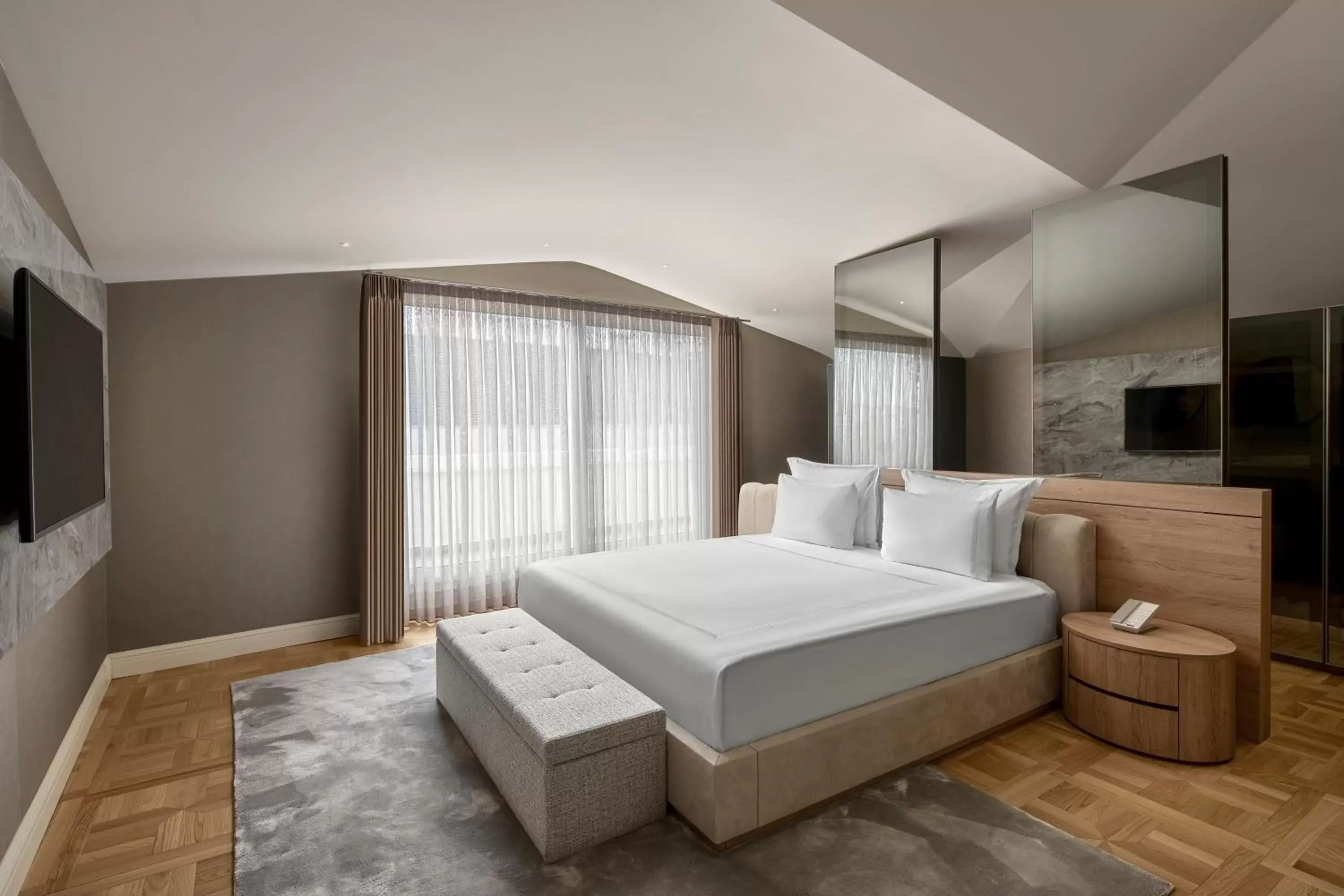 Bed in Lazzoni Hotel