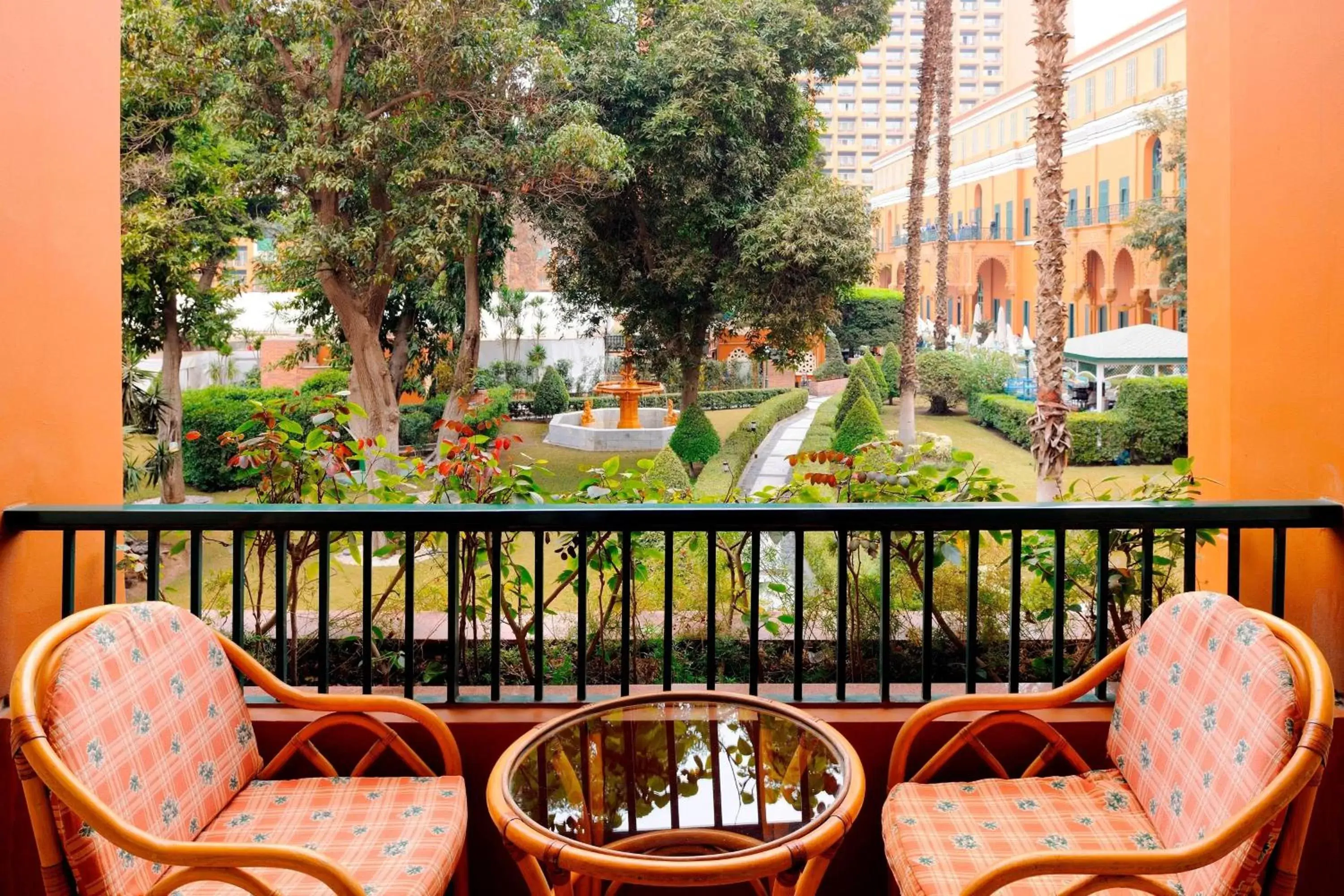 Photo of the whole room, Balcony/Terrace in Cairo Marriott Hotel & Omar Khayyam Casino