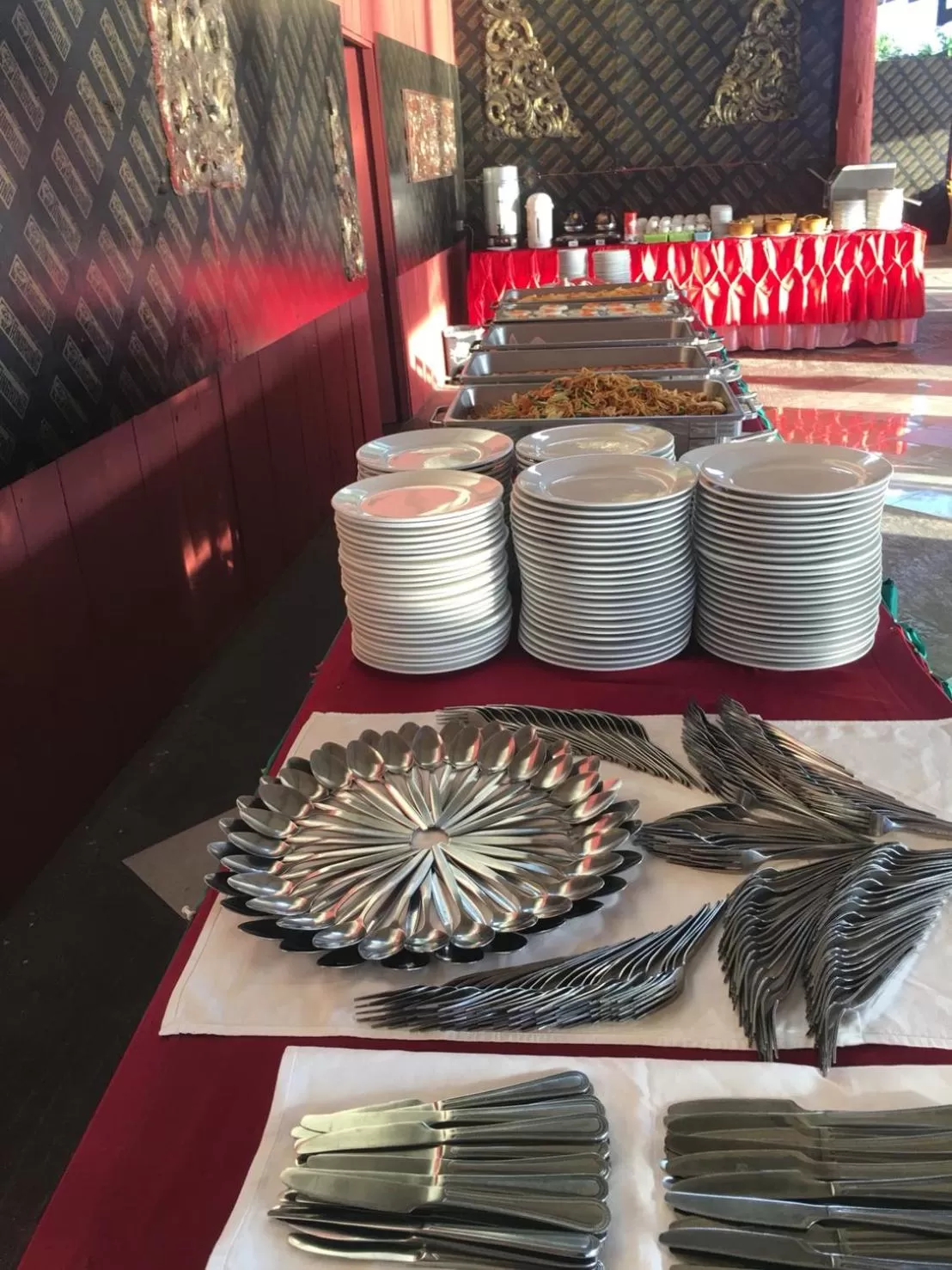 Buffet breakfast in Koh Ngai Resort