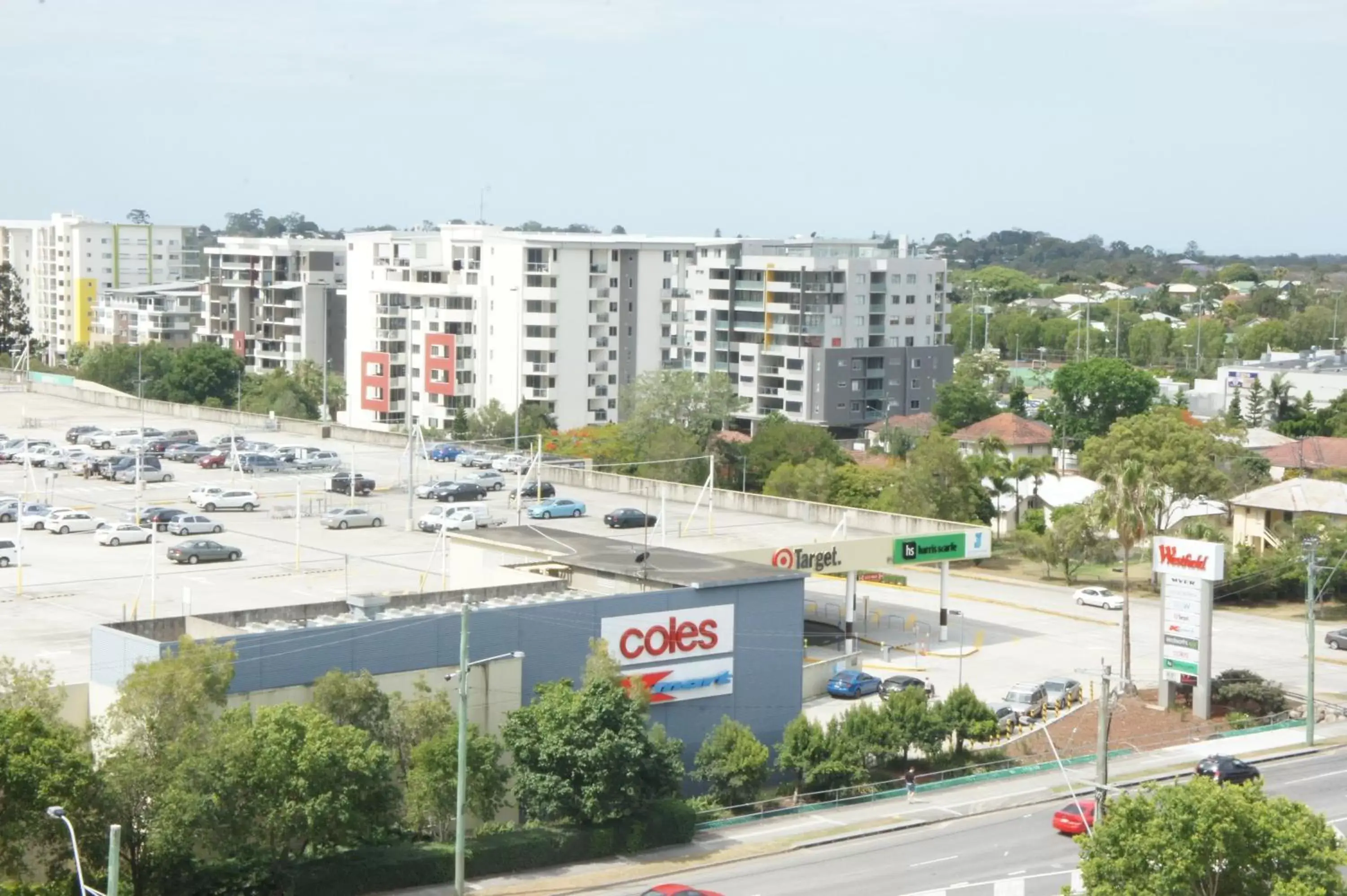 View (from property/room) in Quest Chermside