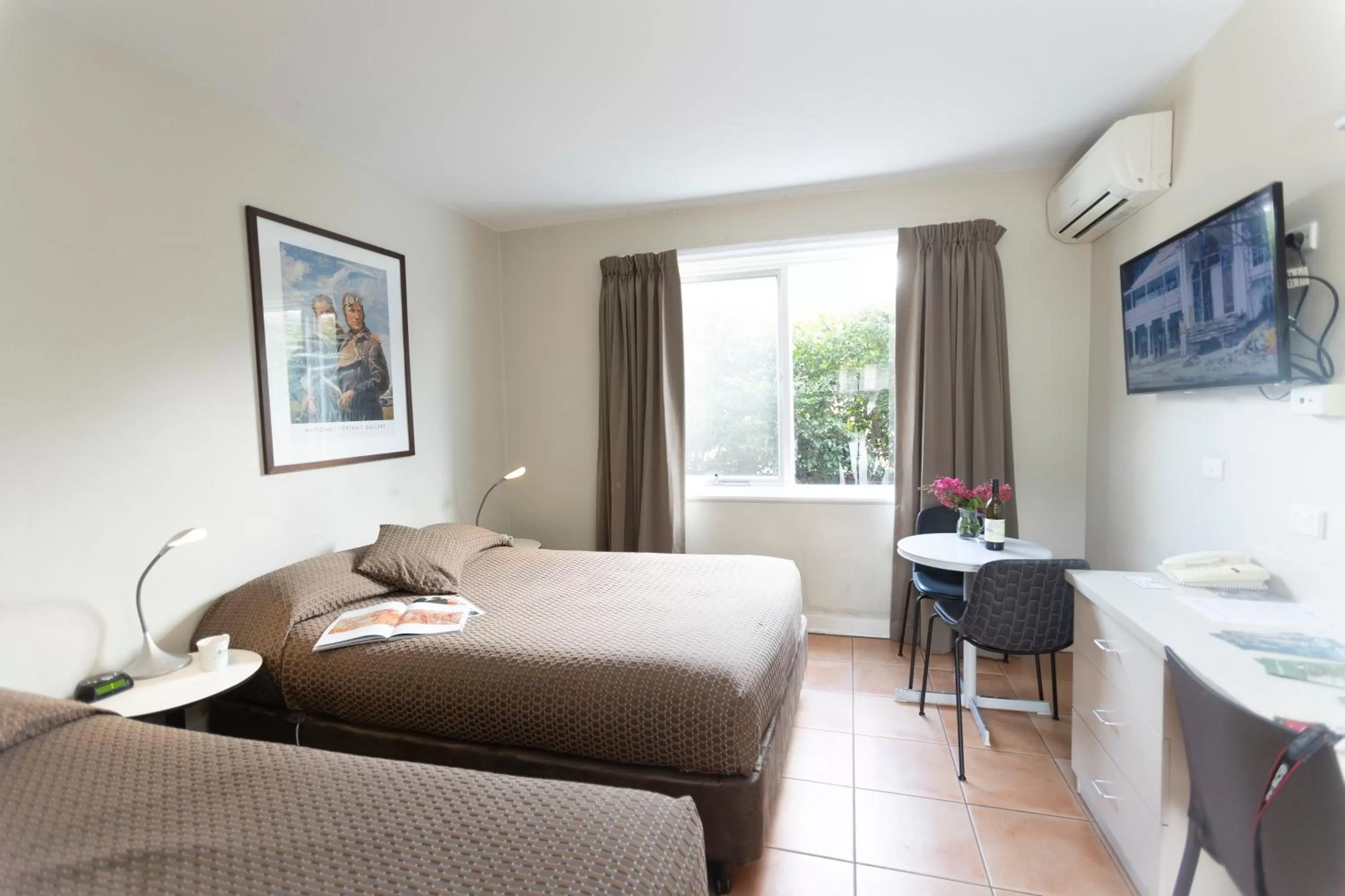 Bed in Forrest Hotel & Apartments