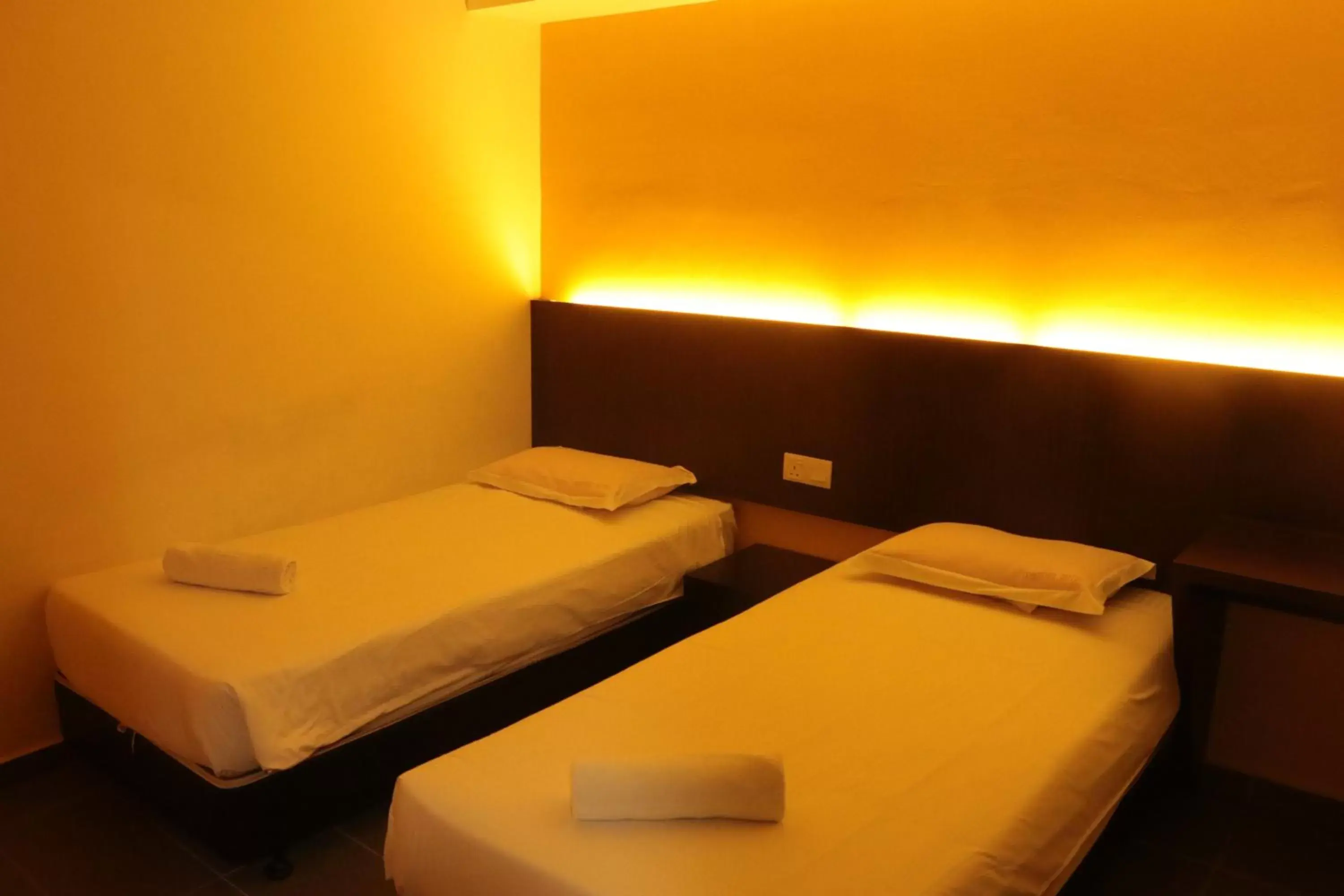 Bed in Bayu View Hotel Melaka