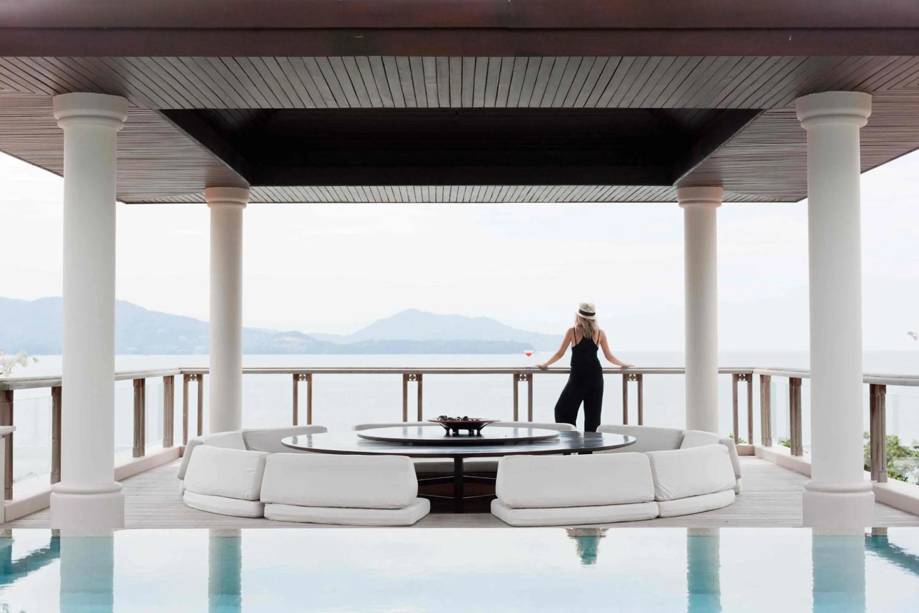 Seating area in Trisara Villas & Residences Phuket