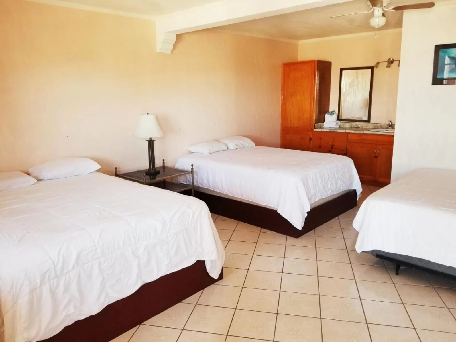 Bed in Hotel Posada Magdalena