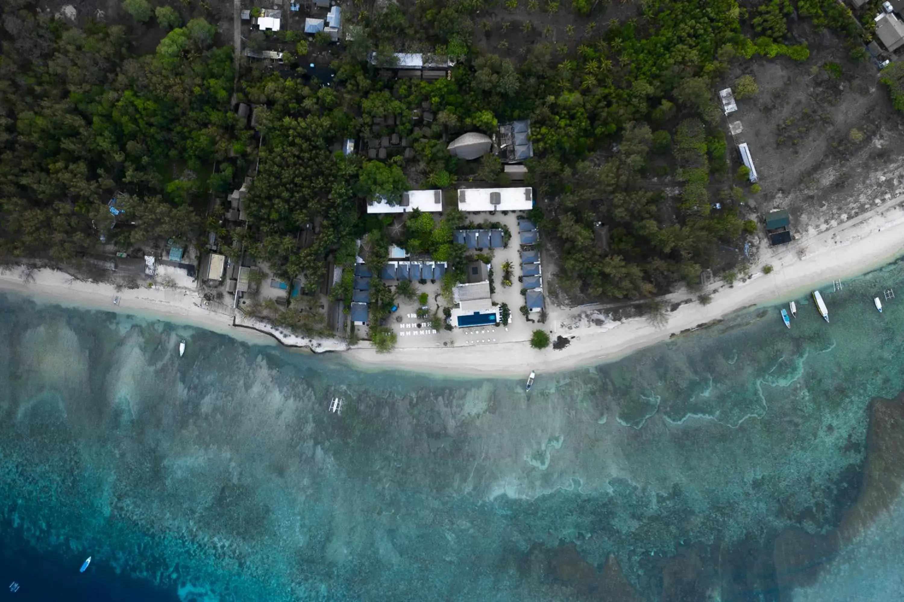 Property building, Bird's-eye View in Seri Resort Gili Meno - Adults Only