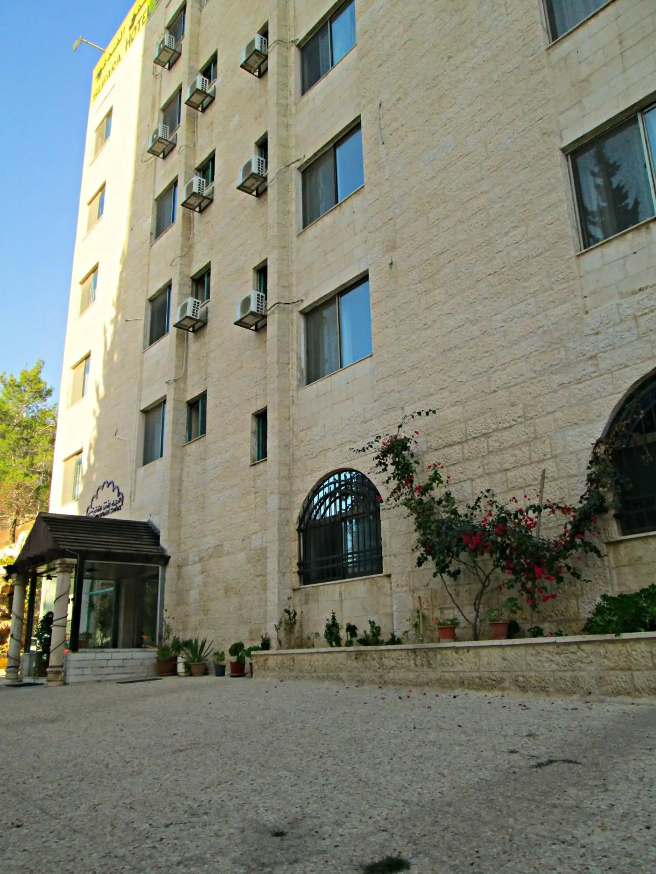 Facade/entrance, Property Building in Sufara Hotel Suites