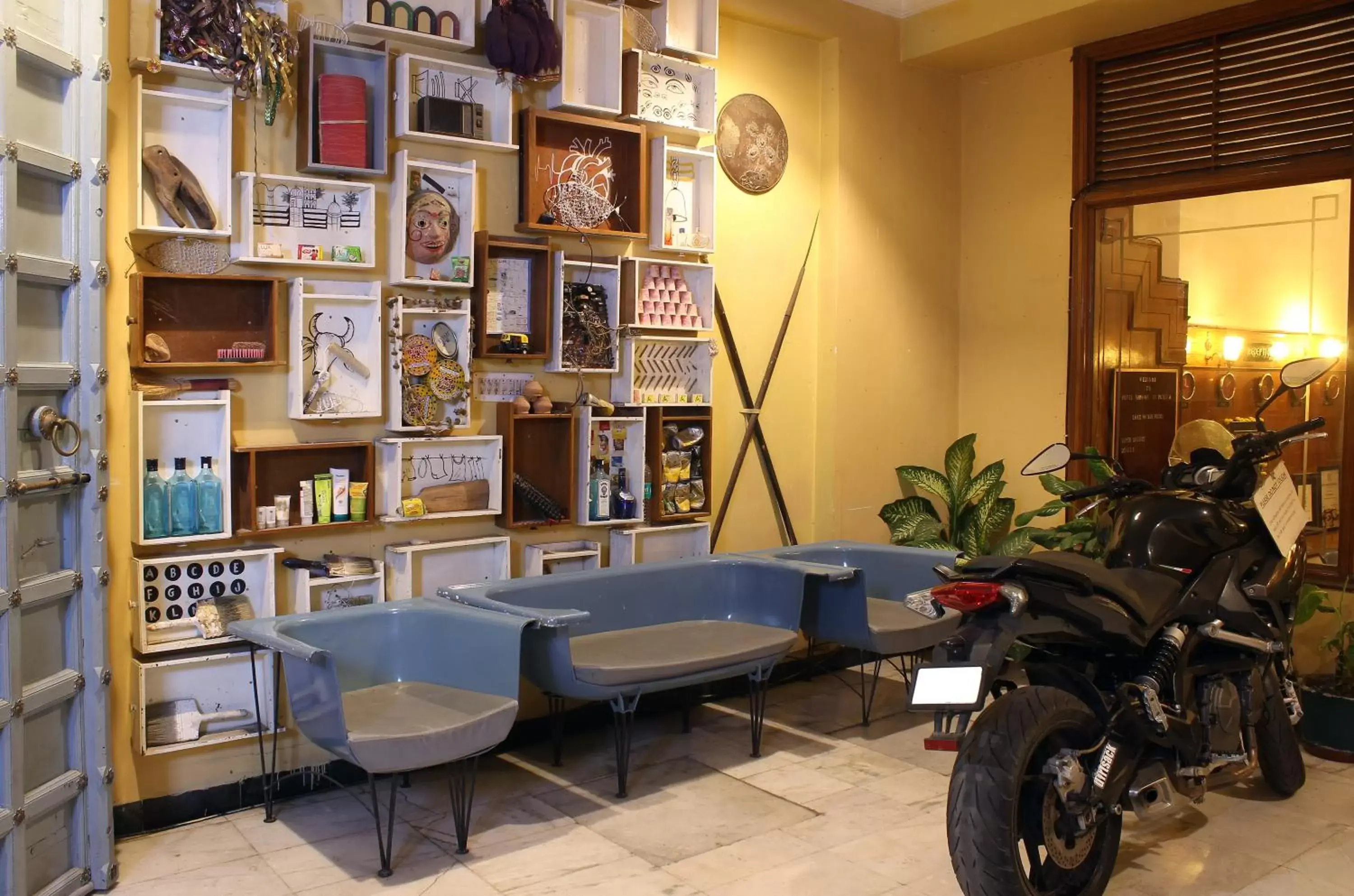 Lobby or reception in Sarovar - Lake Facing Boutique Hotel On Lake Pichola Lobby or reception in Sarovar - Lake Facing Boutique Hotel On Lake Pichola