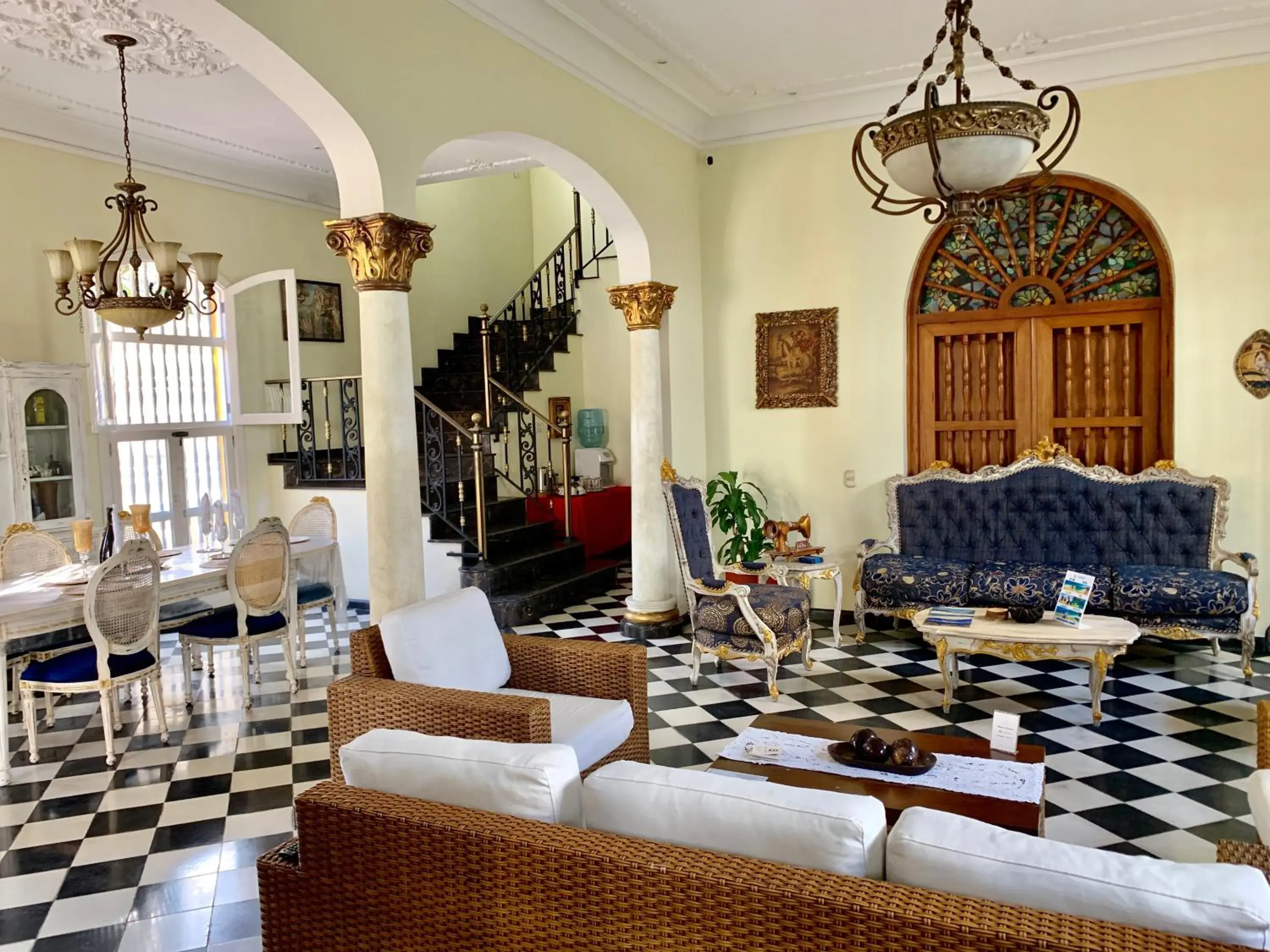 Living room in Hotel Boutique Castillo Ines Maria