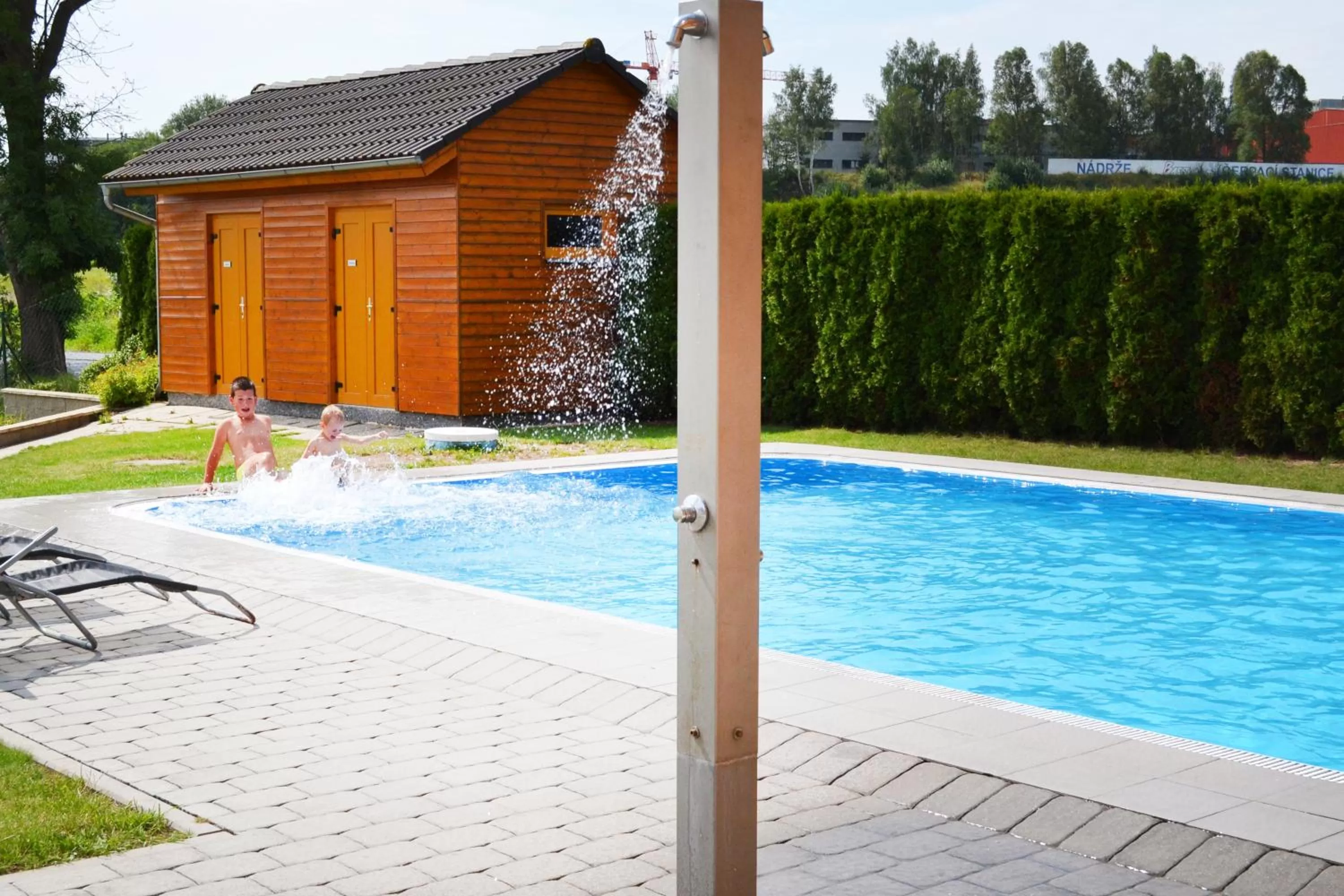 Swimming pool in Hotel S-centrum