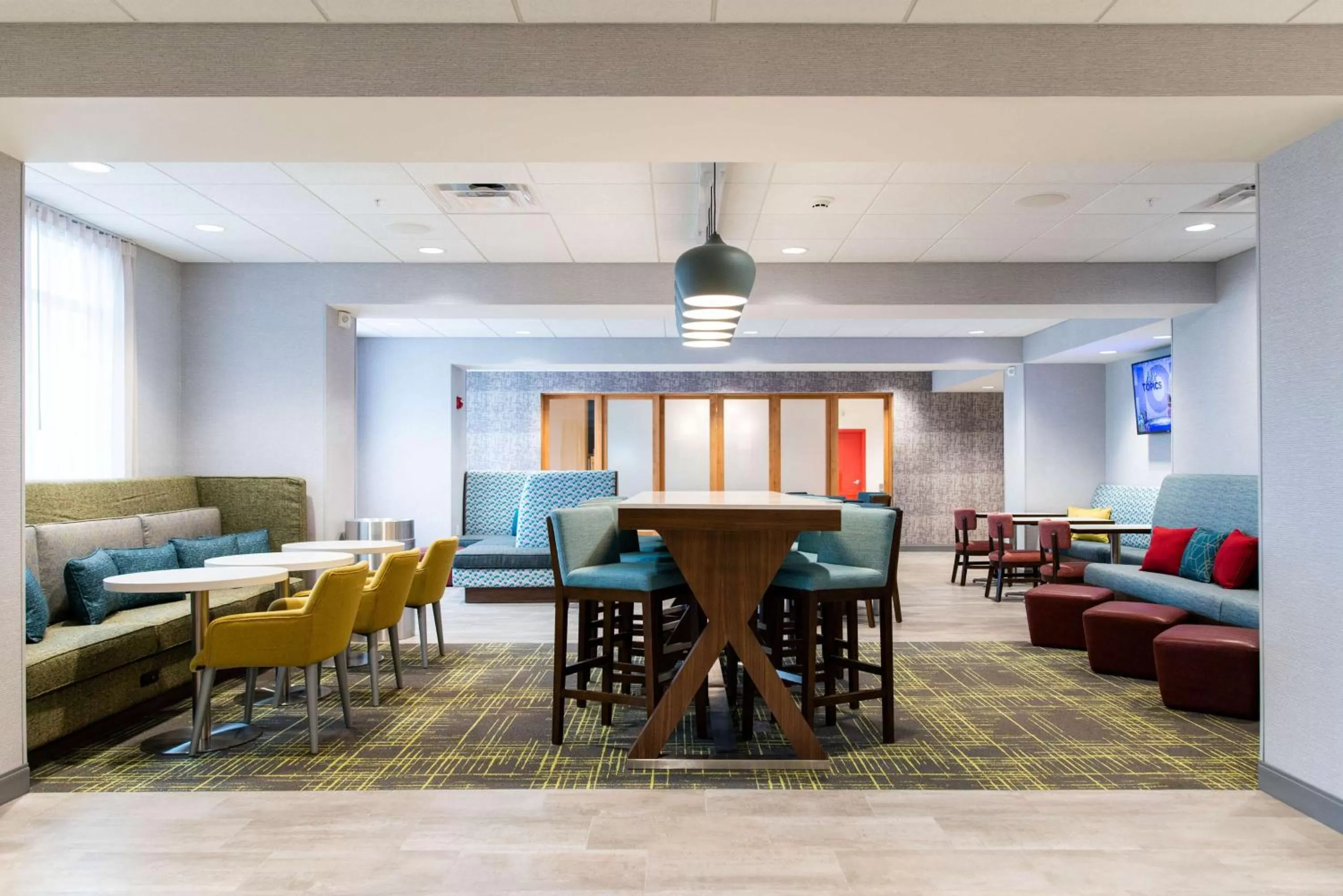 Lobby or reception in Hampton Inn Paris IL, IL