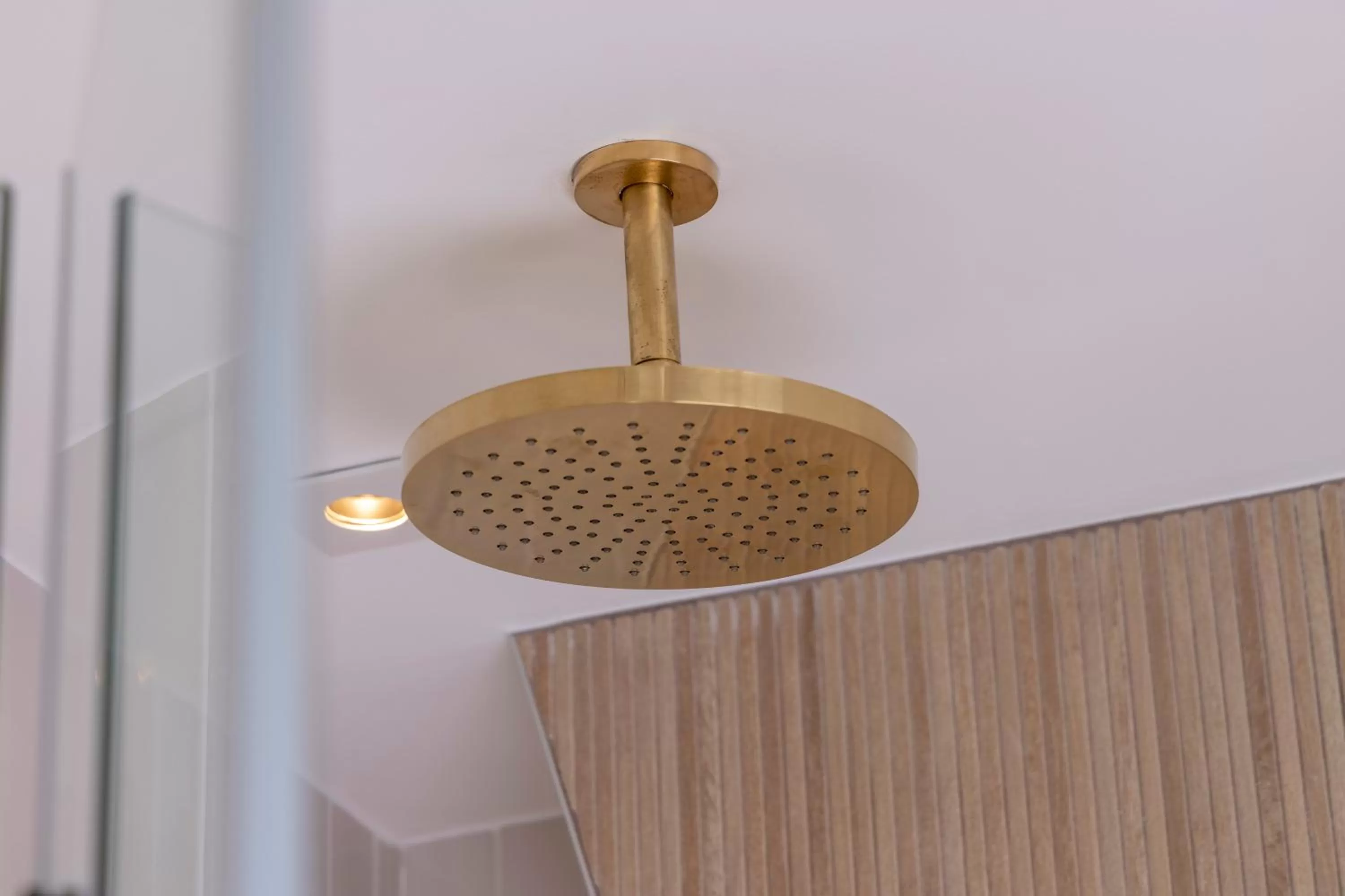 Shower in Hôtel Beige