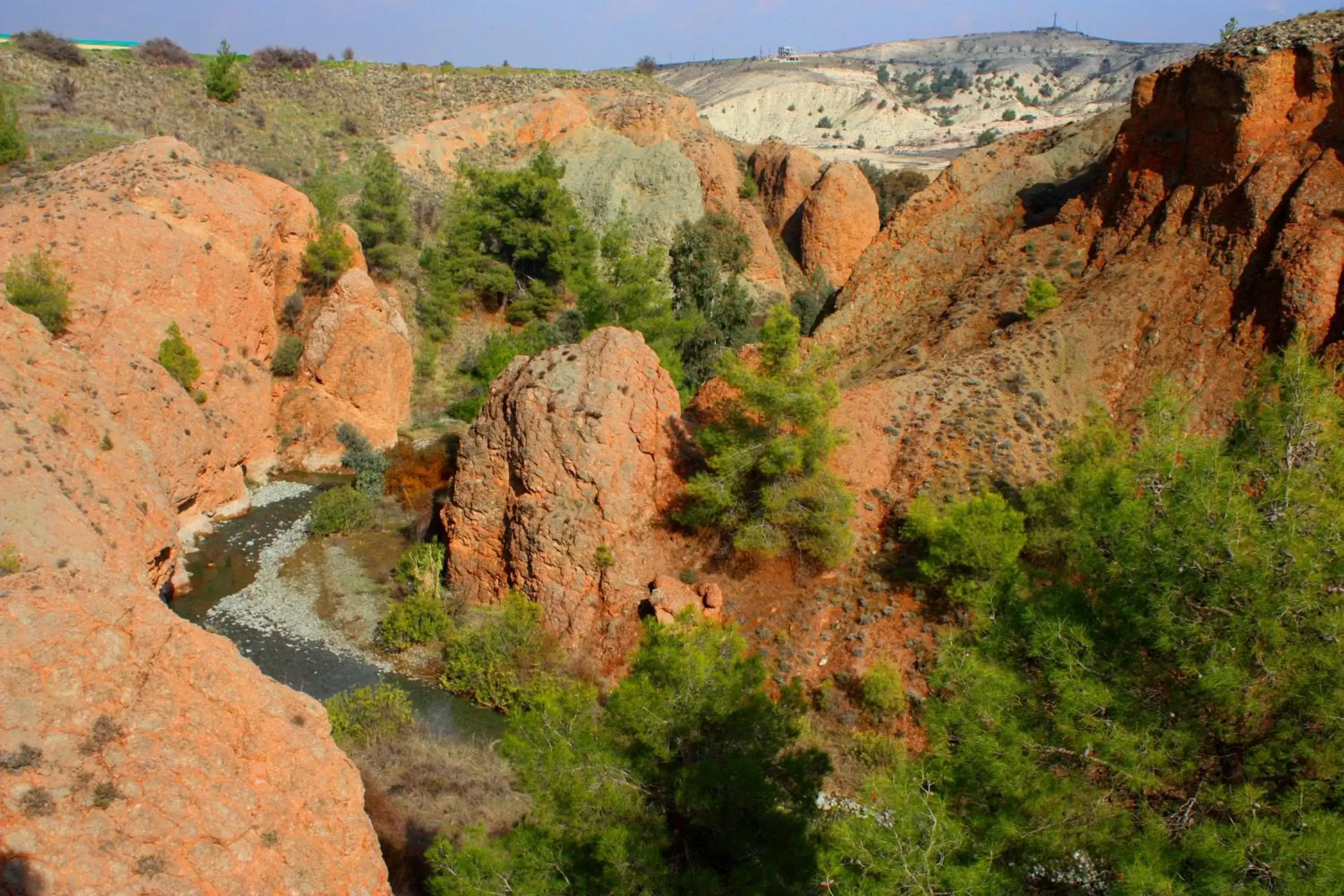 Area and facilities, Natural Landscape in Aperanti Agrotourism