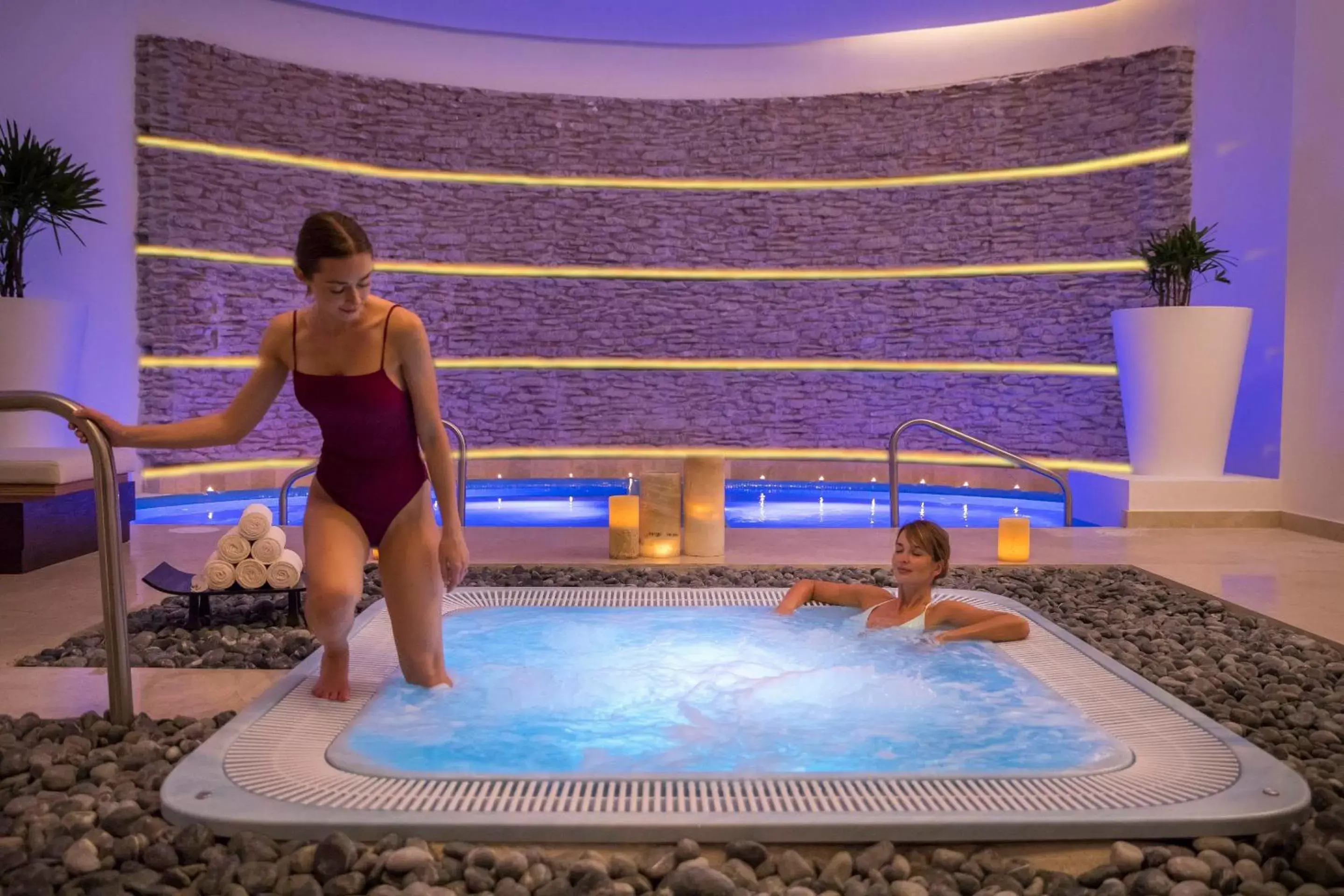 Spa and wellness centre/facilities, Swimming Pool in Le Blanc Spa Resort Cancun Adults Only All-Inclusive