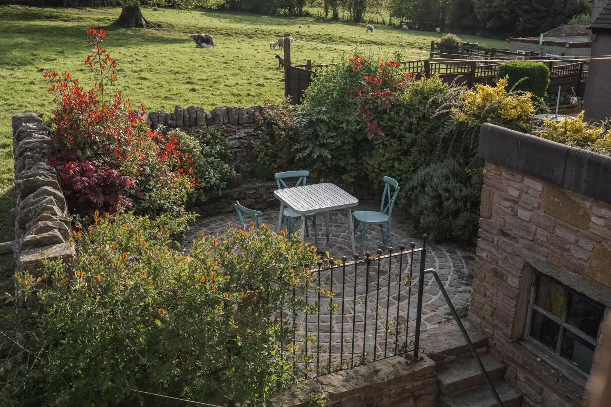 Garden in The Old Hall Inn