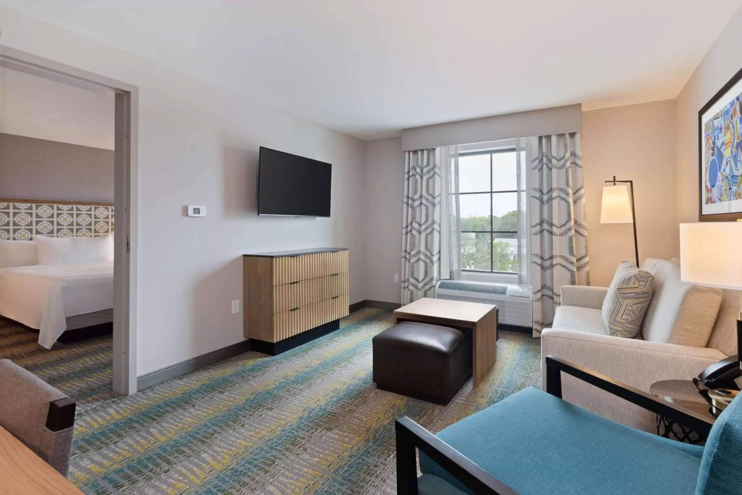 Bedroom, Seating Area in Homewood Suites by Hilton St Augustine San Sebastian
