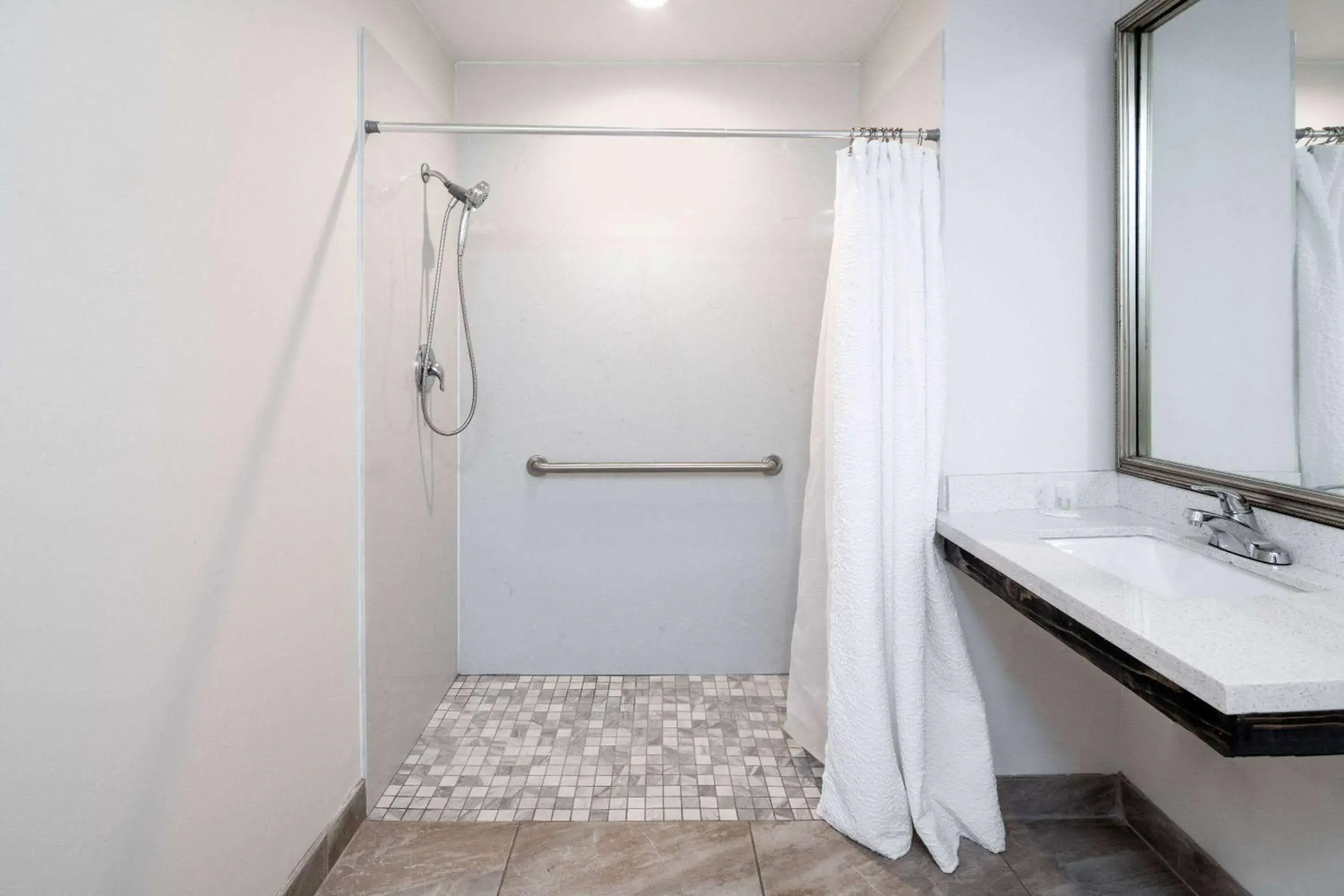 Shower, Bathroom in Super 8 by Wyndham Bakersfield CA