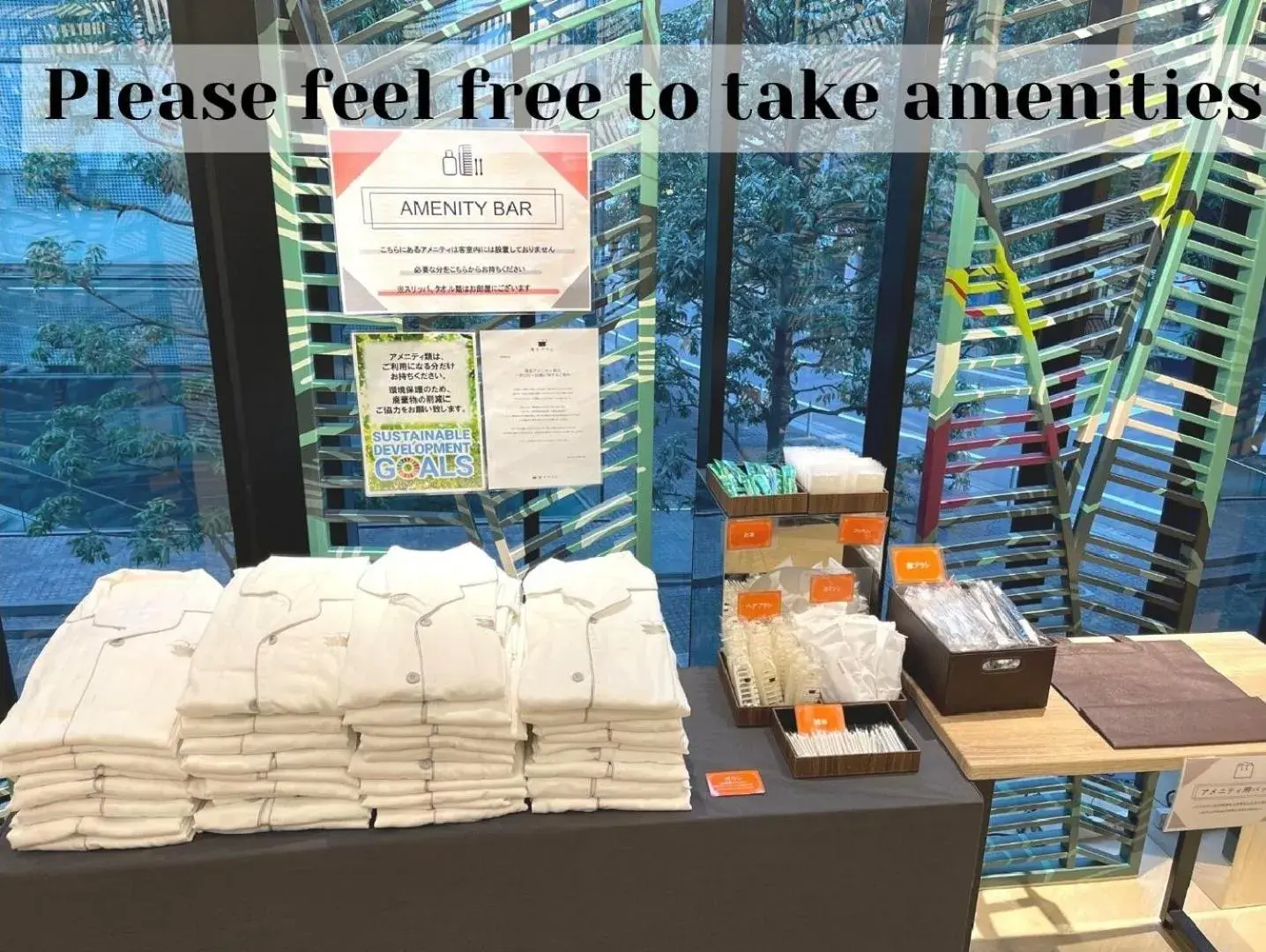 Lobby or reception in Henn na Hotel Tokyo Akasaka Lobby or reception in Henn na Hotel Tokyo Akasaka