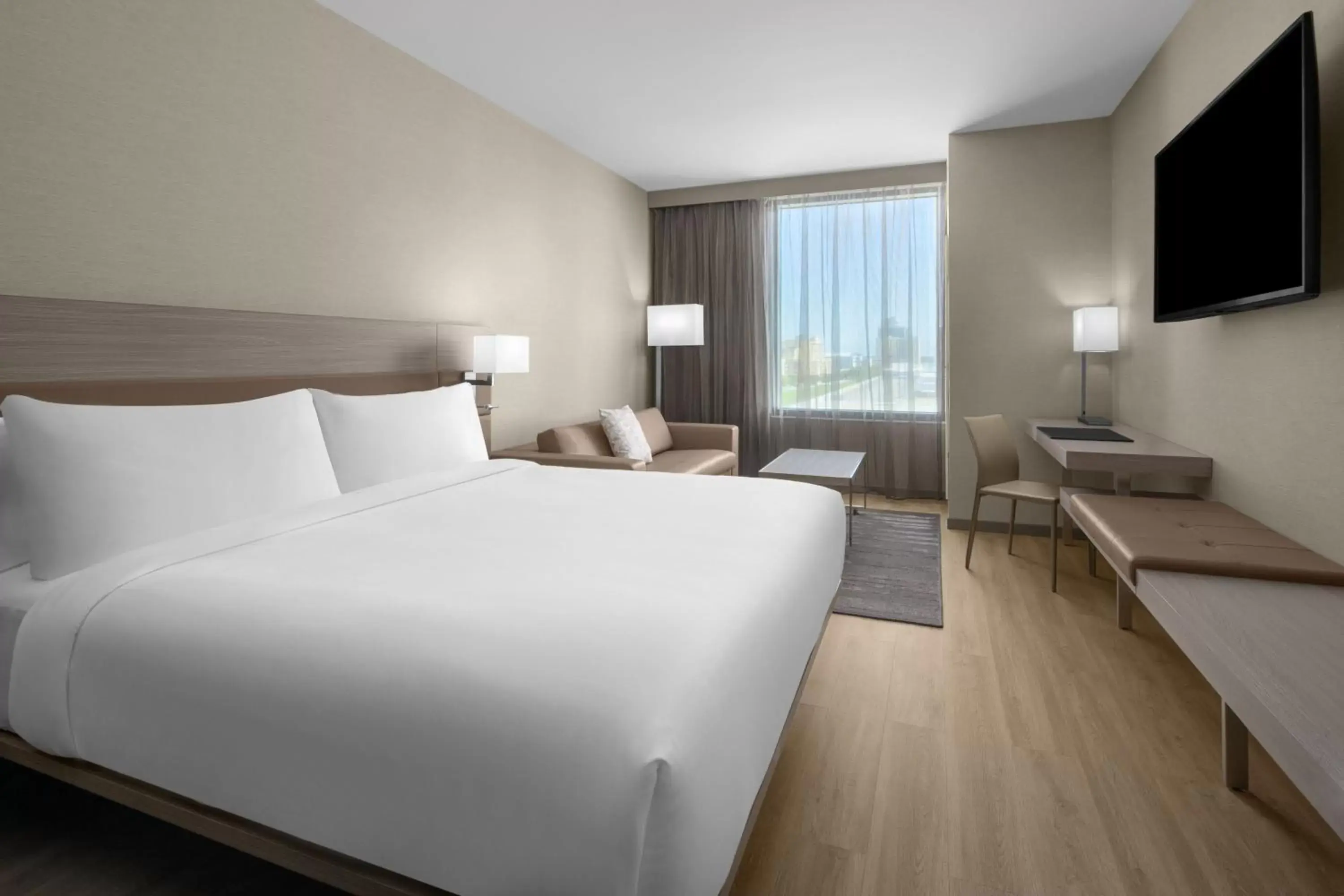 Photo of the whole room, Bed in AC Hotel by Marriott Miami Dadeland