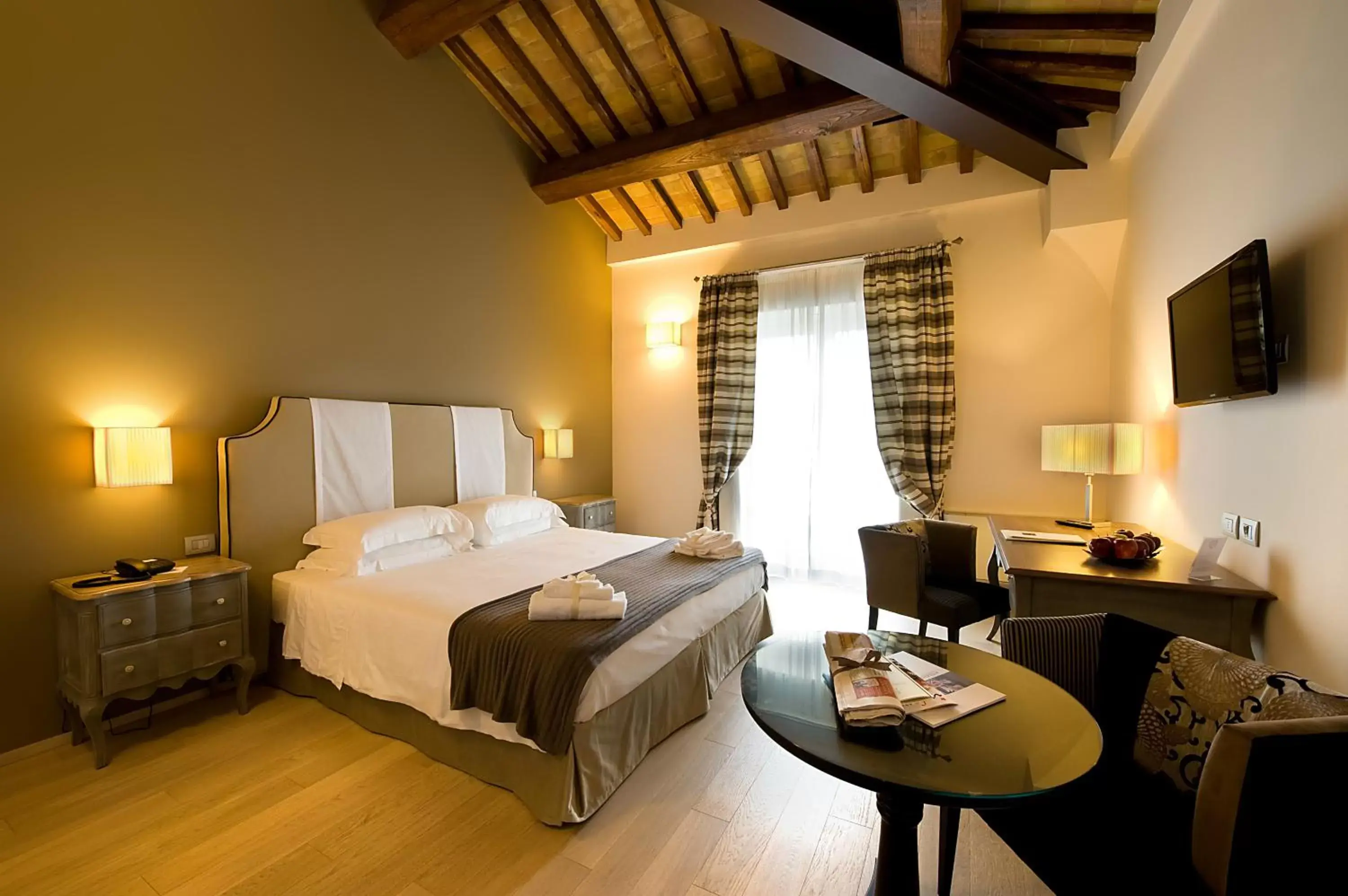 Bed in Relais dell'Olmo