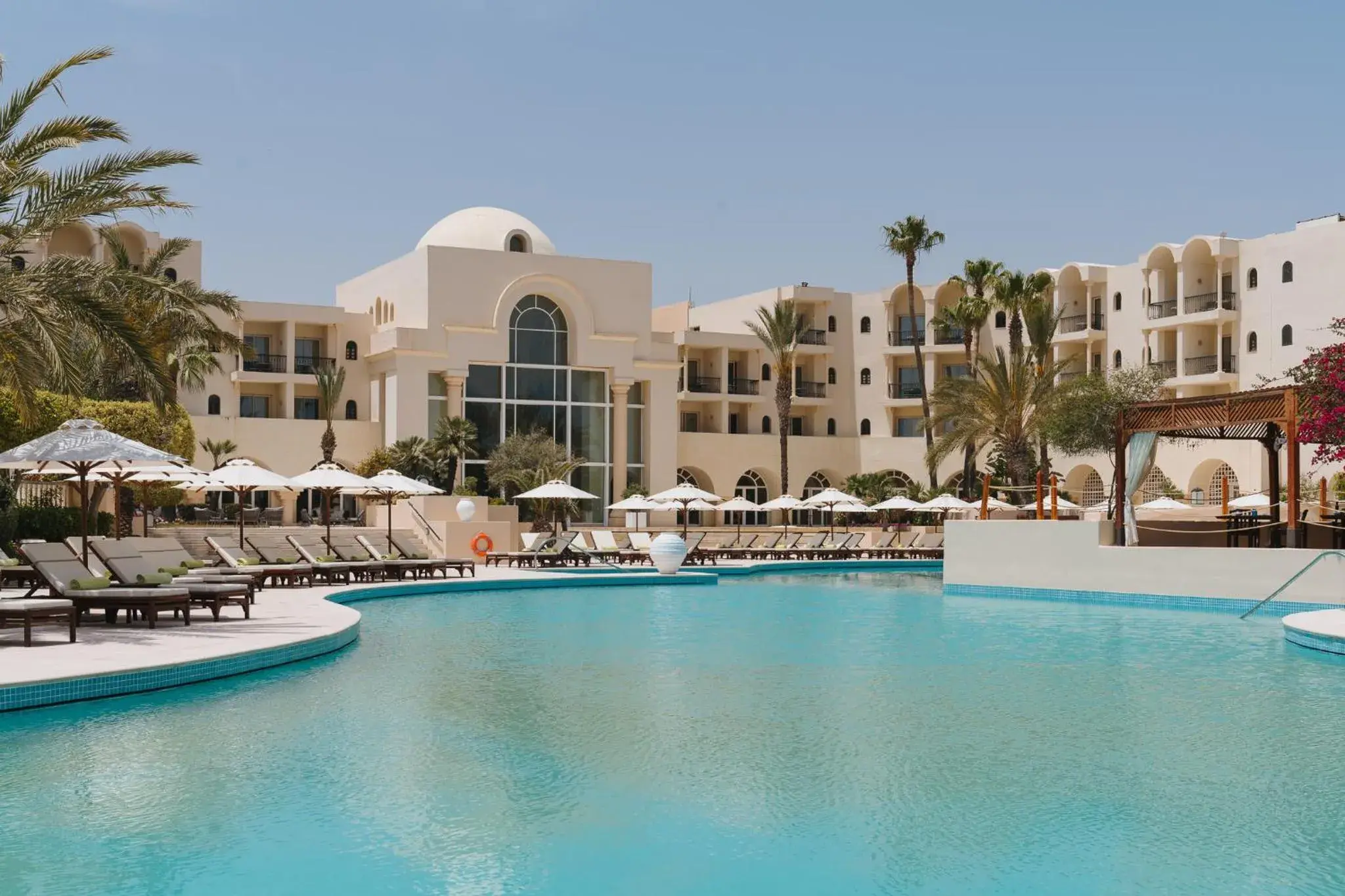 Swimming Pool in The Residence Tunis