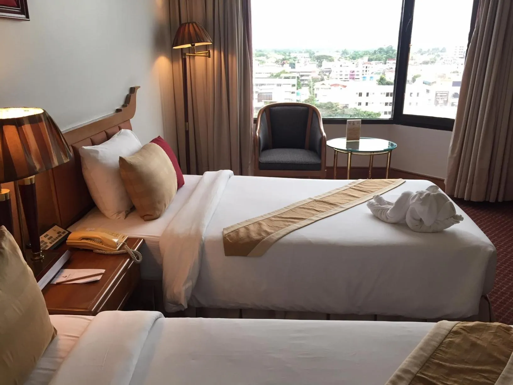 Bed in Laithong Hotel