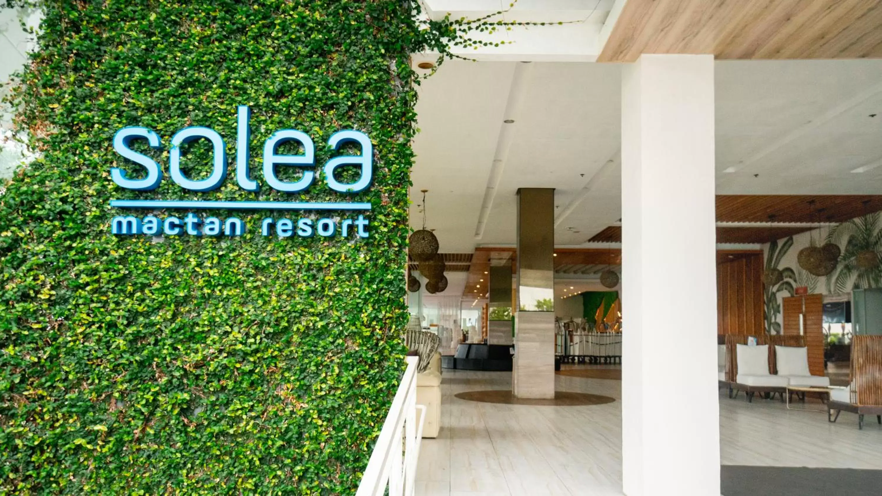 Facade/entrance in Solea Mactan Resort Facade/entrance in Solea Mactan Resort