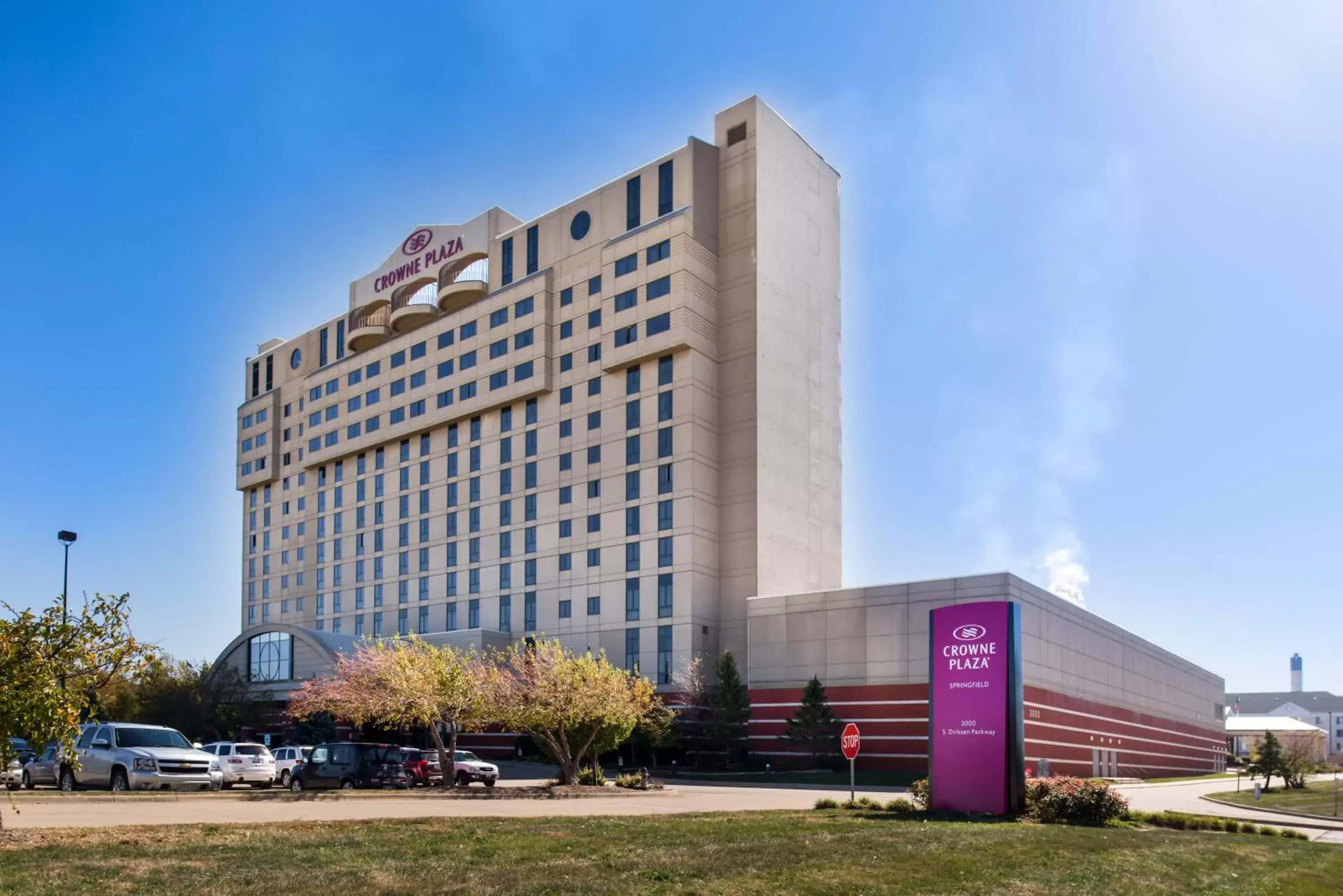 Property Building in Crowne Plaza Springfield Convention Center, an IHG Hotel